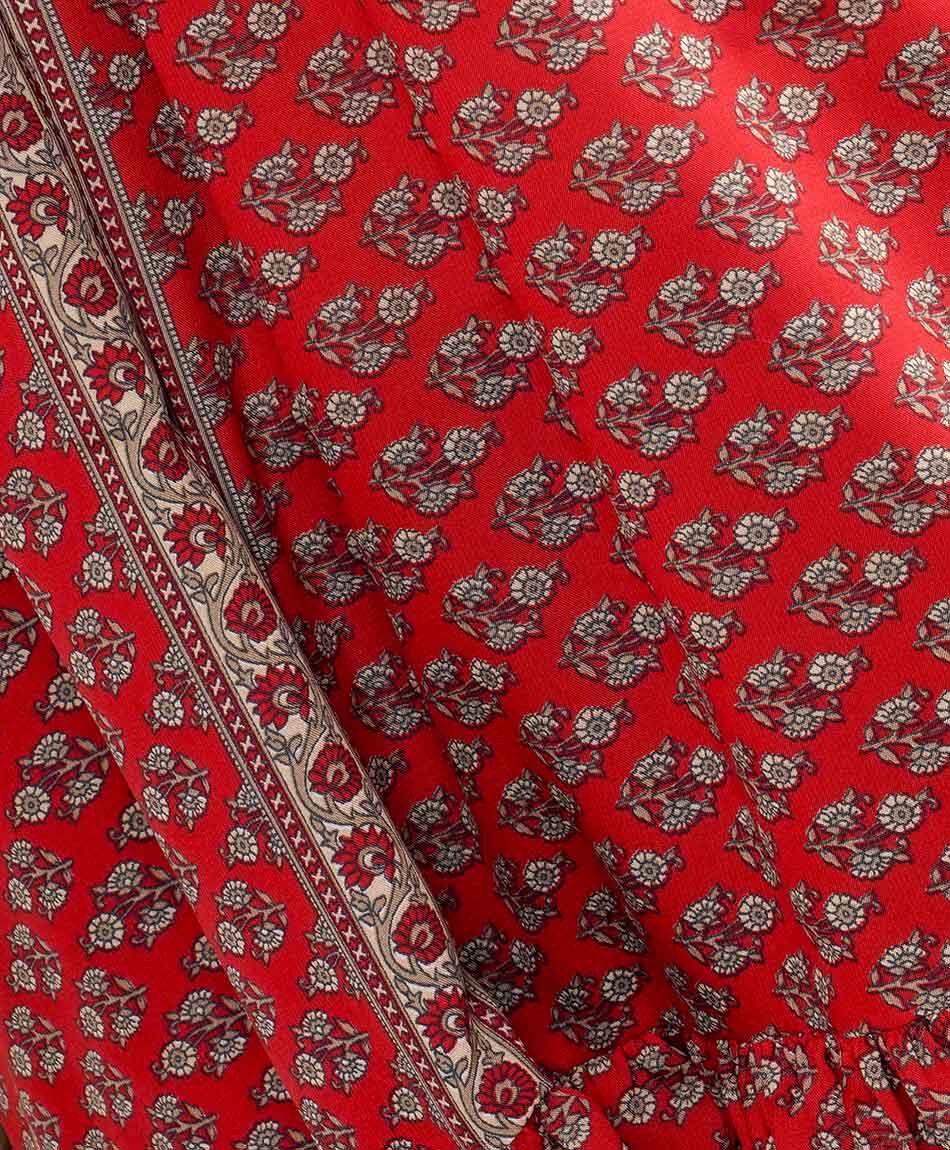 Blusa mujer fluida red