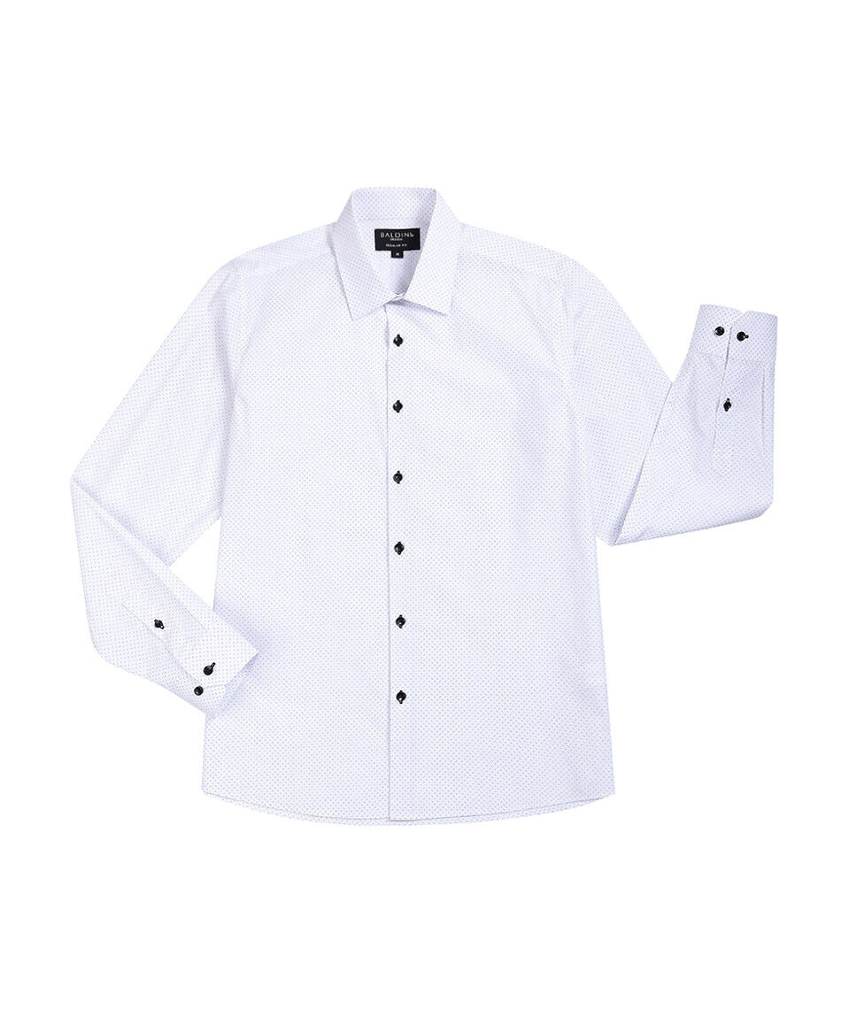 Camisa hombre lisa white