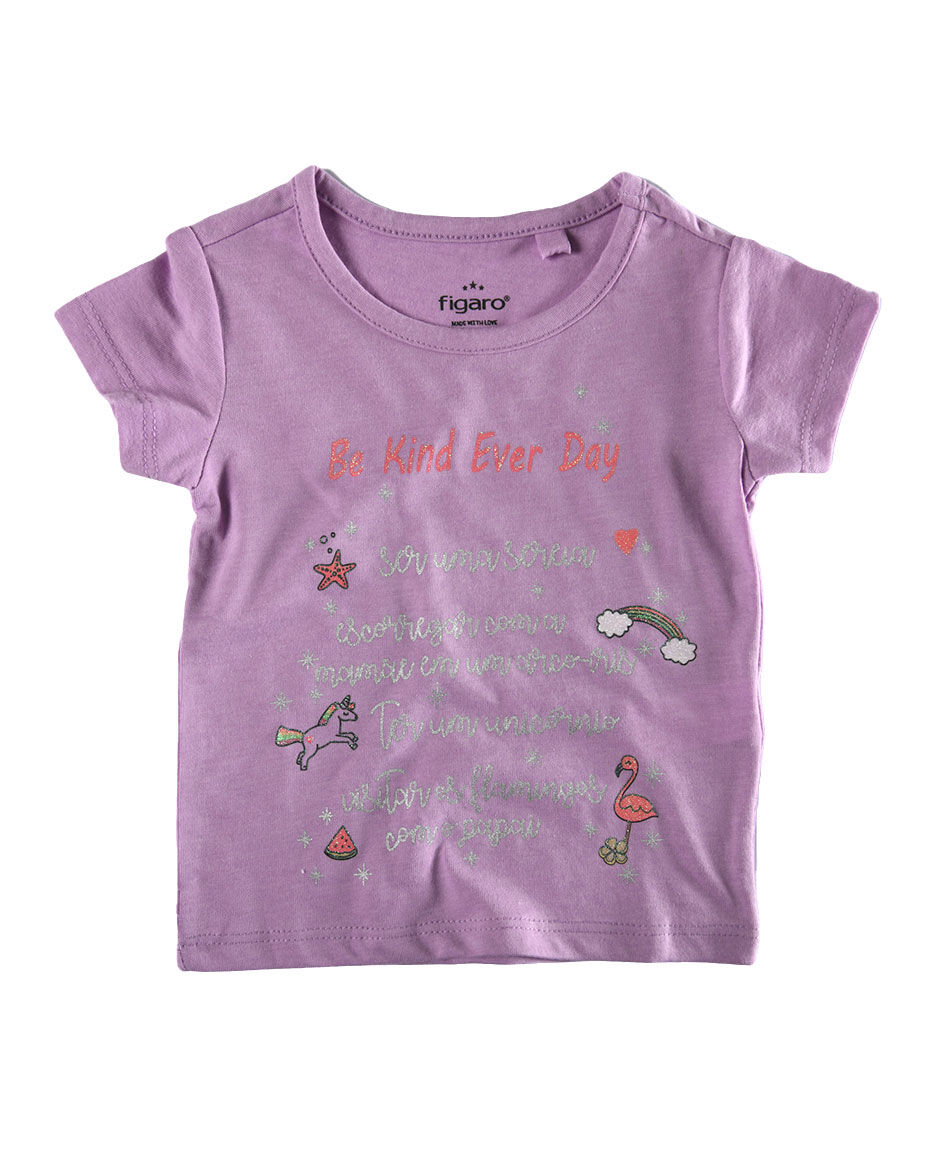 Polera estampada