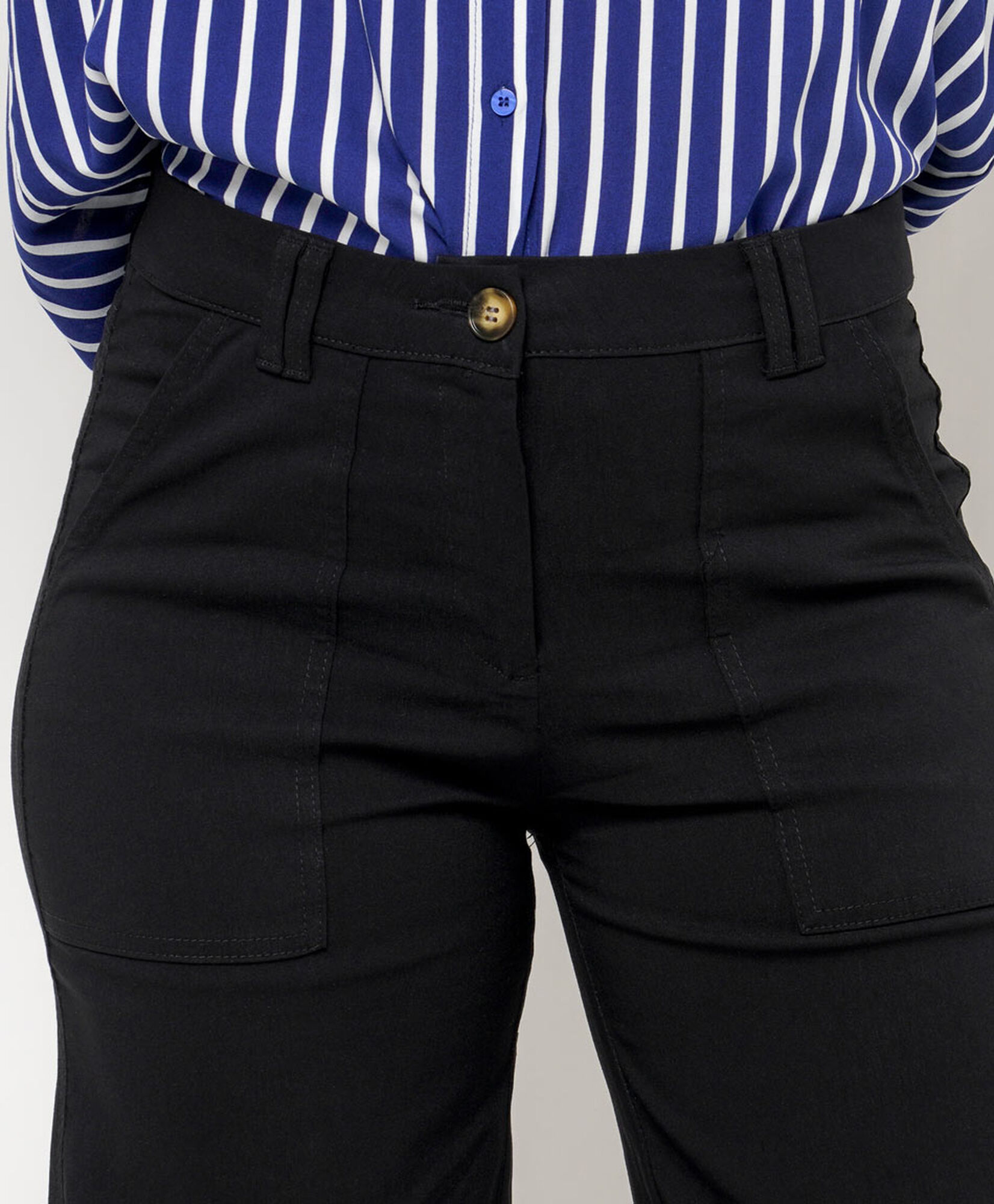 Pantalón mujer bolsillos straight Pantalón mujer bolsillos straight