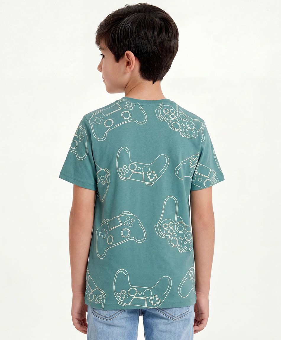 Polera ni&ntilde;o control gamer