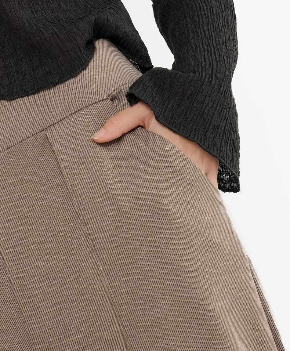 Pantal&oacute;n mujer buzo recto