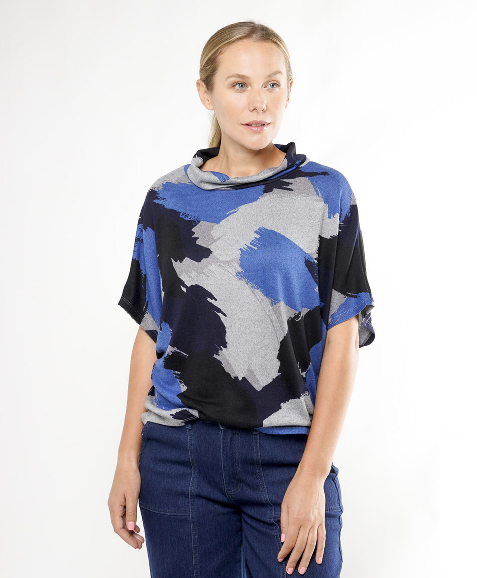 Polera mujer pinceladas Polera mujer pinceladas