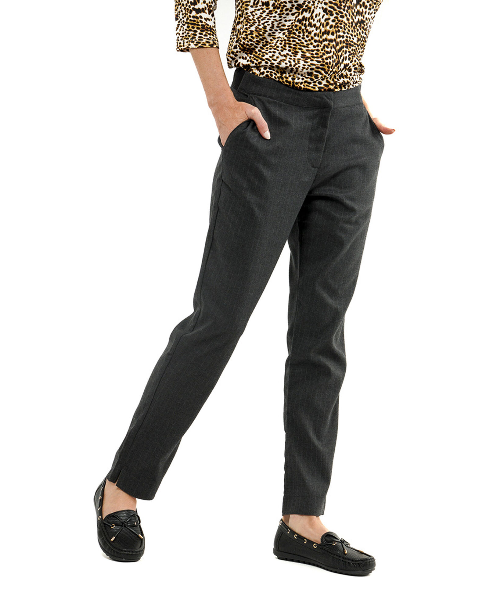 Pantalón mujer vestir gris Pantalón mujer vestir gris