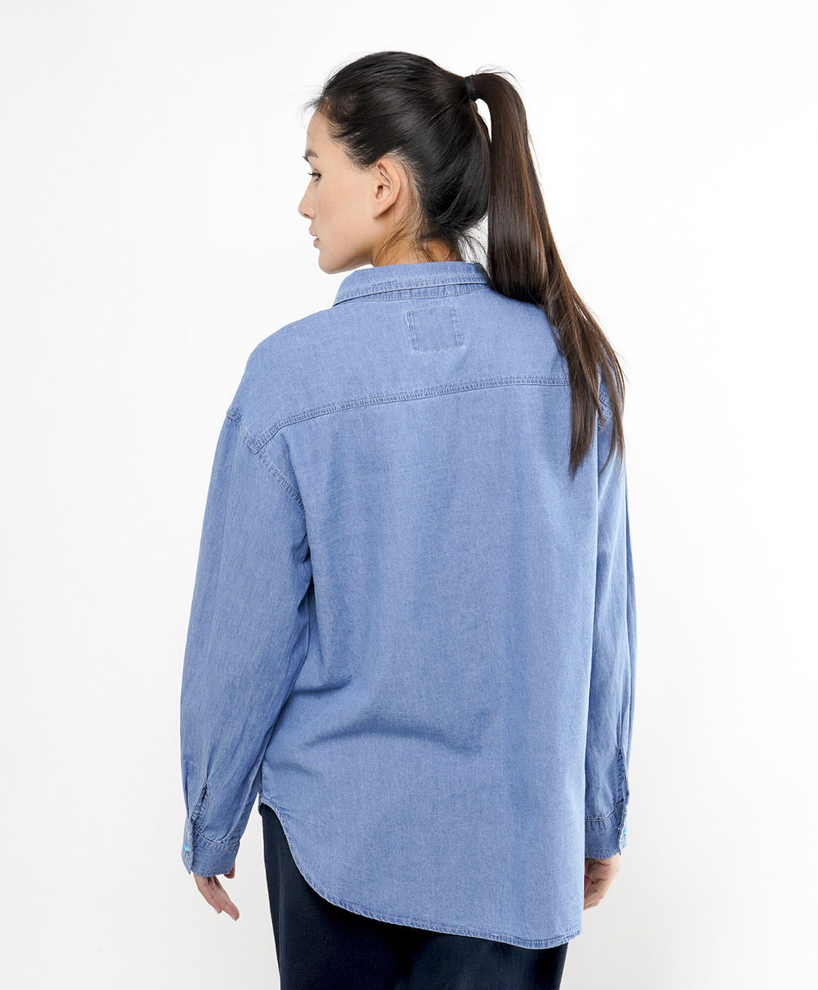 Blusa mujer denim tachas Blusa mujer denim tachas