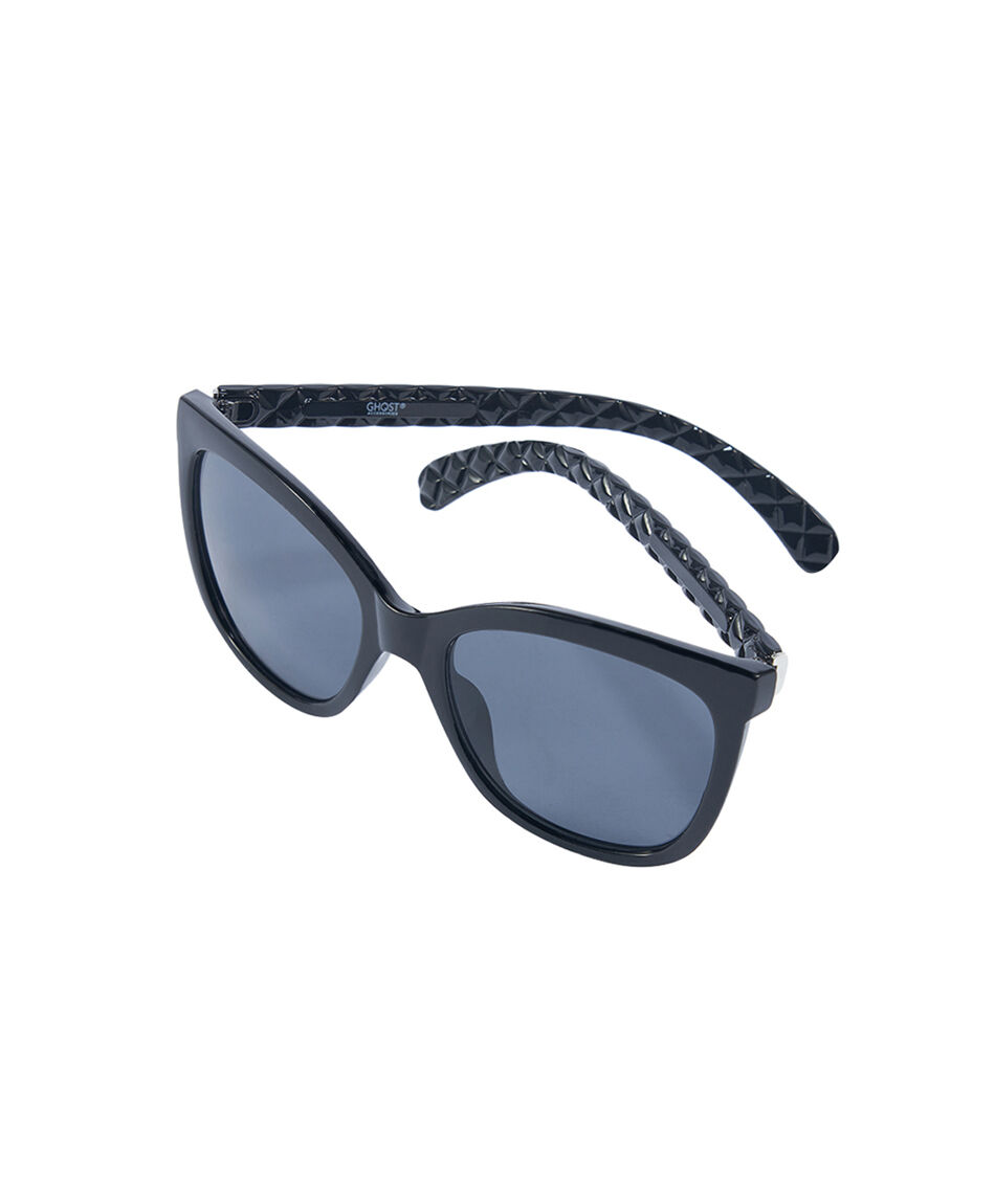 Lentes mujer cuadrados negro