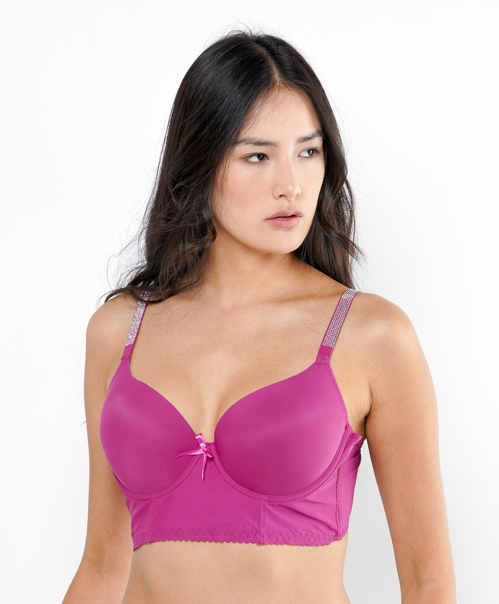 Sostén mujer push up pretina ancha Sostén mujer push up pretina ancha