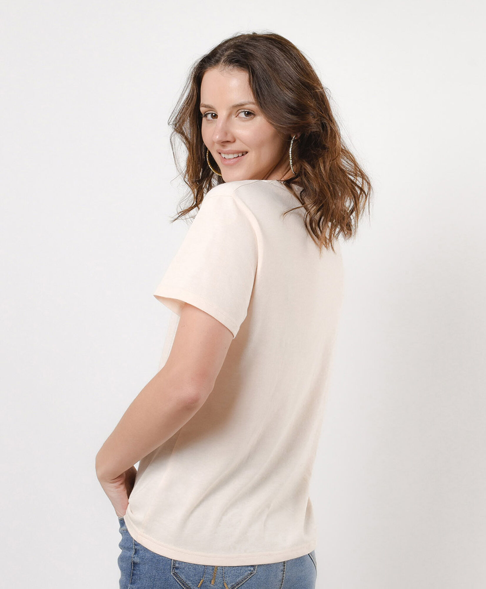 Polera mujer estampado wildflower Polera mujer estampado wildflower