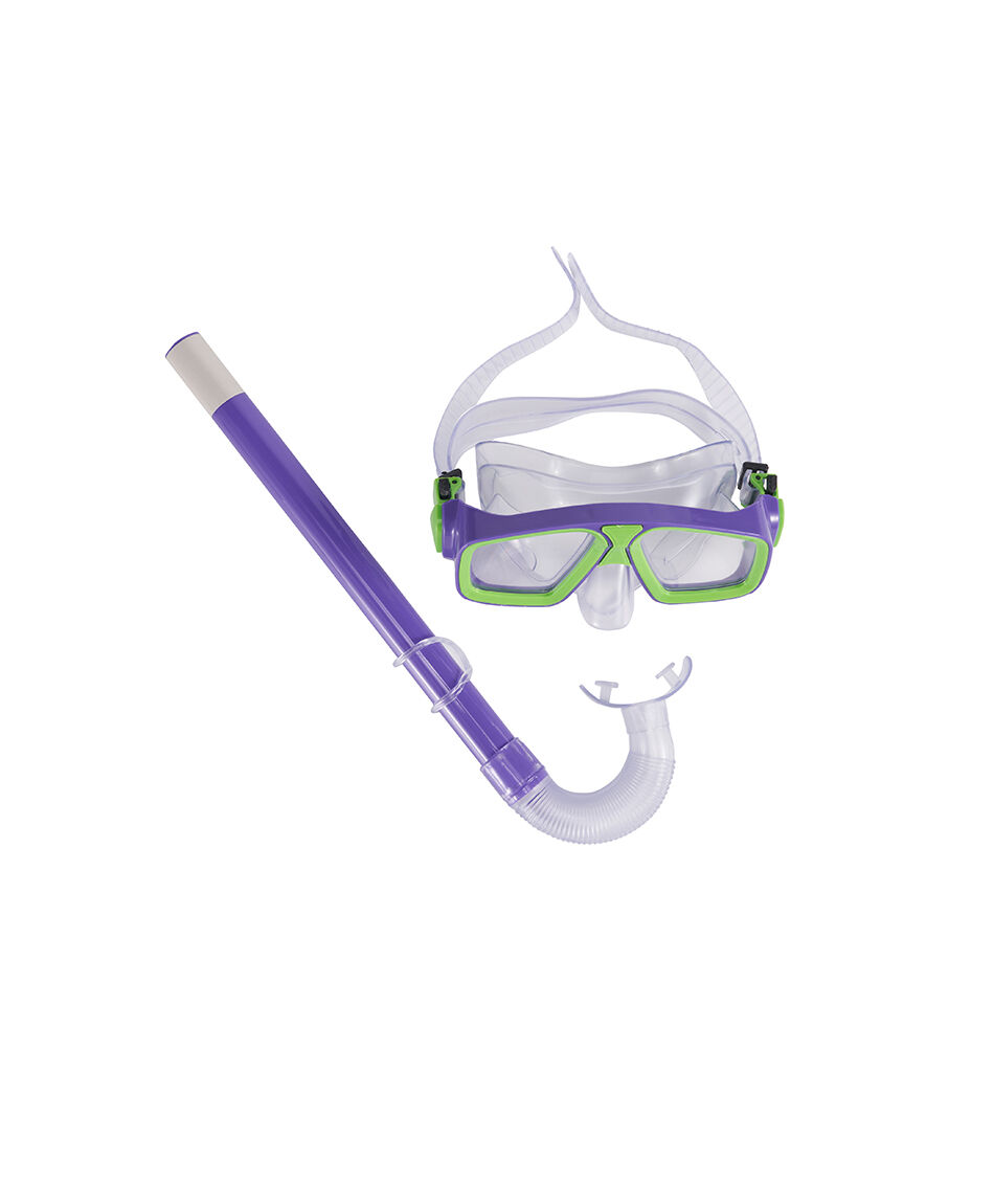 Snorkel ni&ntilde;a morado