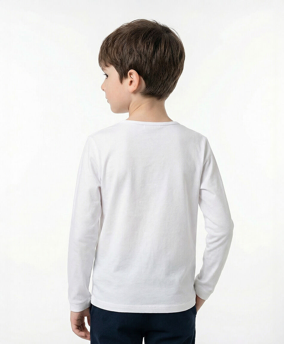 Camiseta escolar algod&oacute;n