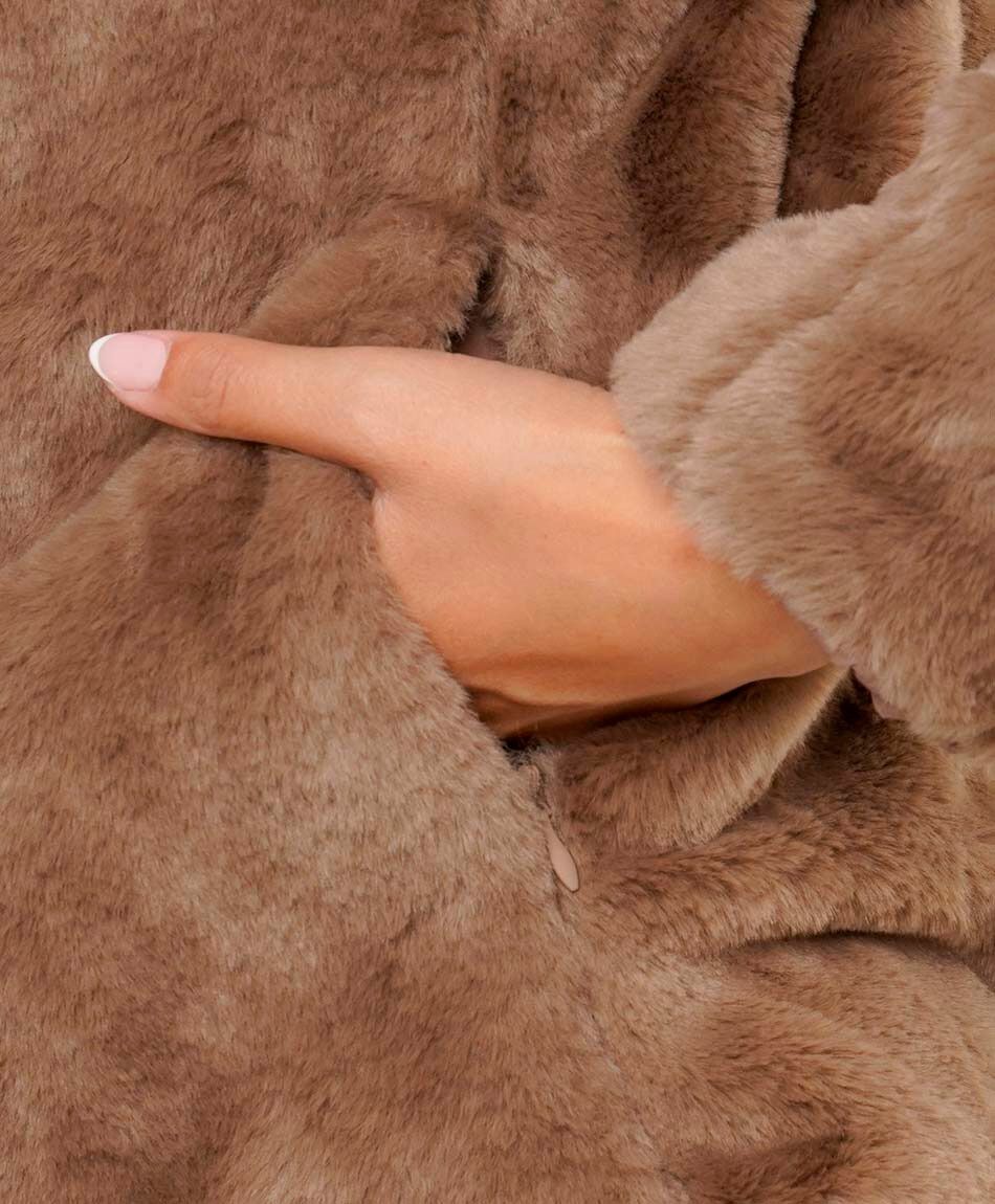 Parka mujer reversible interior abrigado