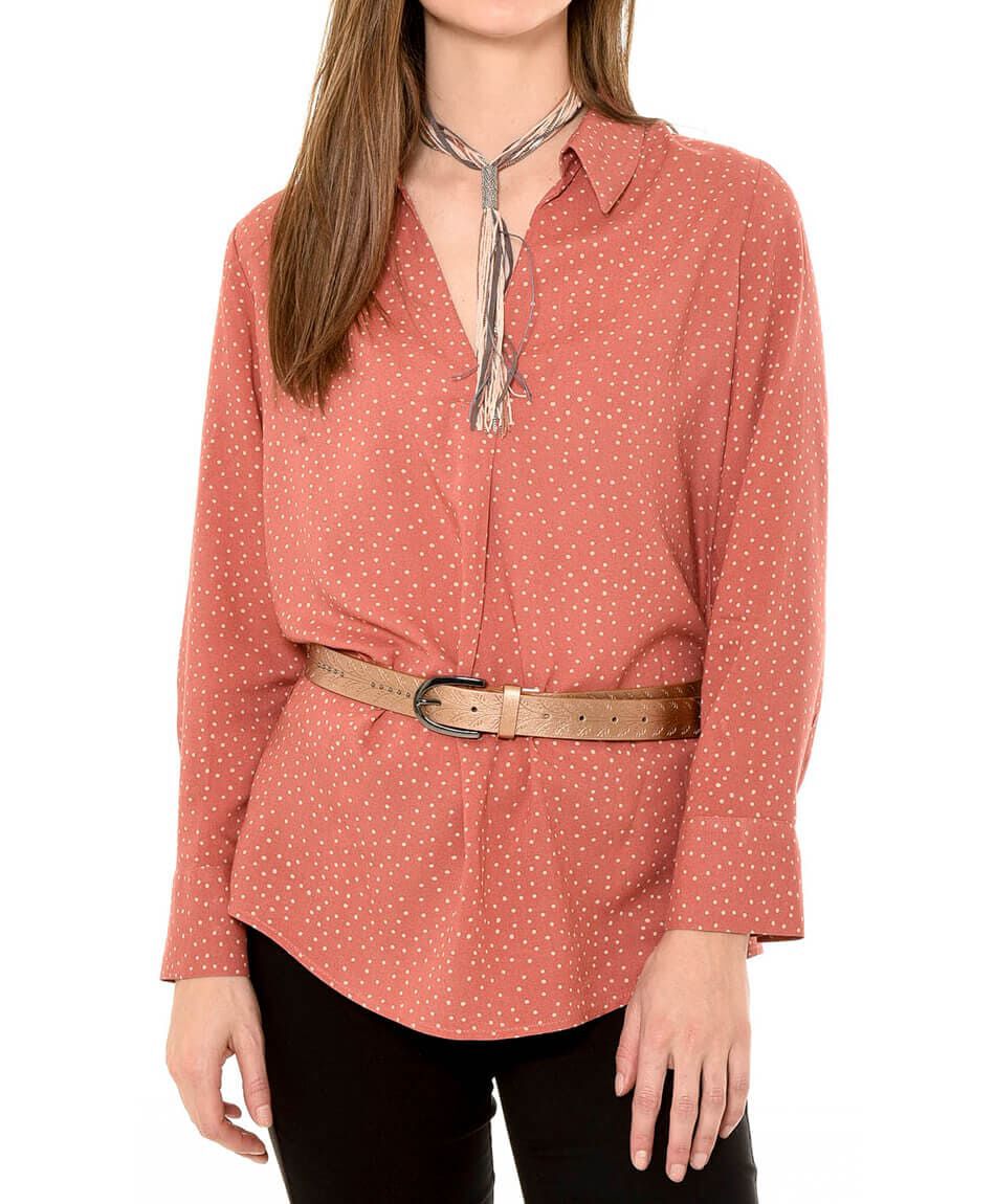 Blusa viscosa puntitos