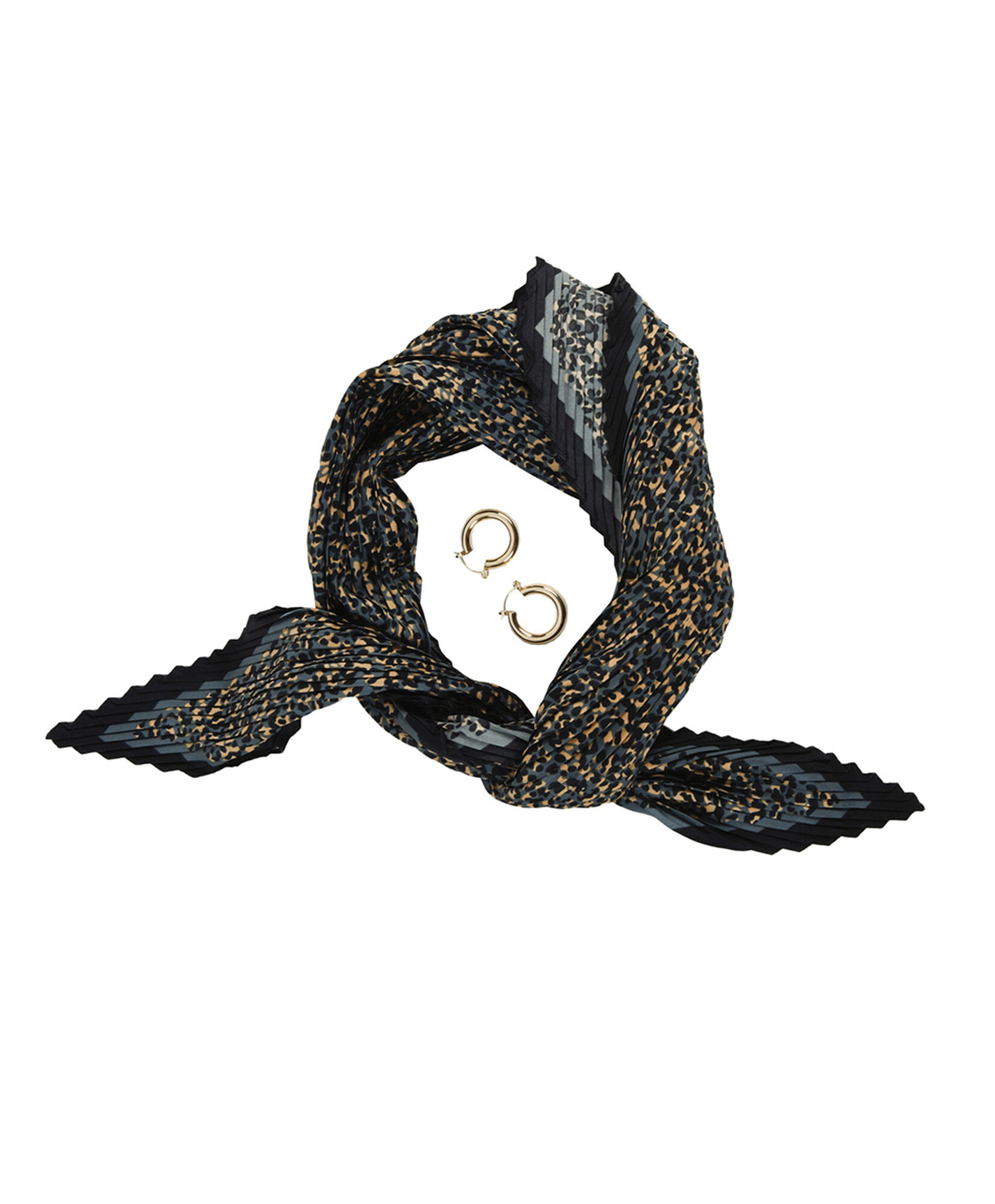 Set aros + pañuelo mujer animal print Set aros + pañuelo mujer animal print