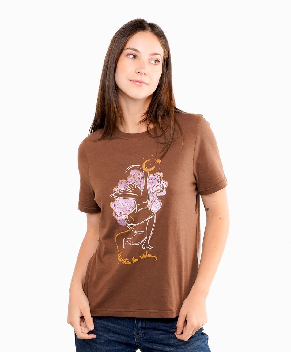 Polera mujer danza de luna