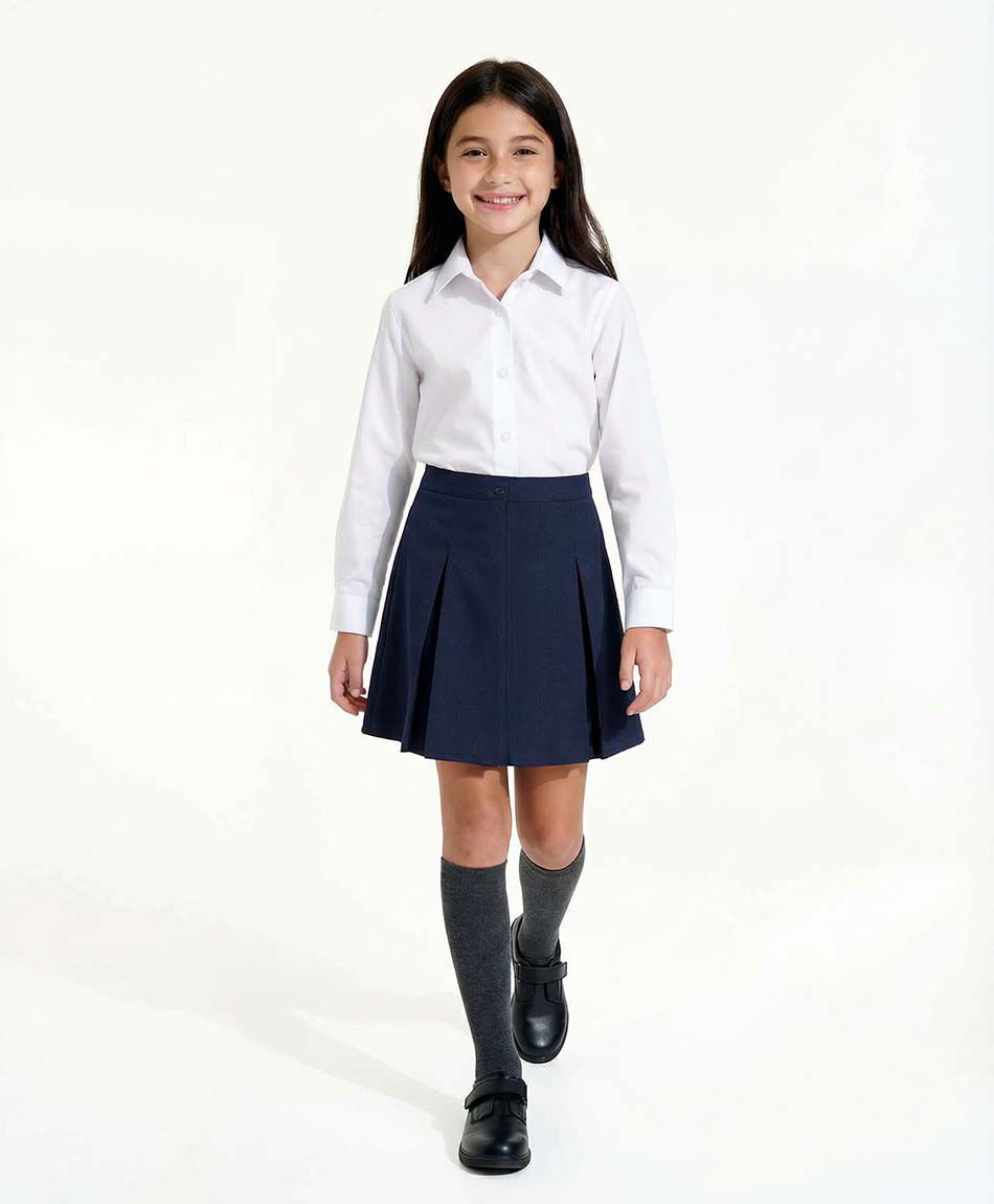 Falda escolar navy