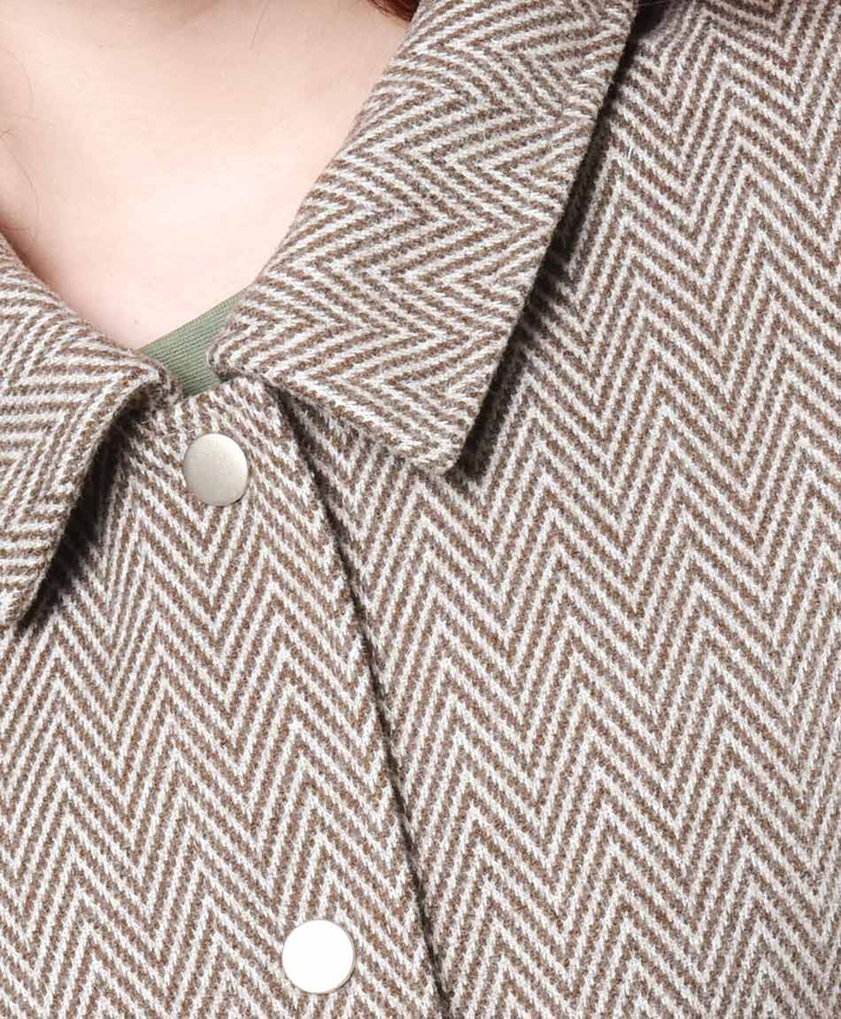 Chaqueta mujer zigzag bolsillos Chaqueta mujer zigzag bolsillos