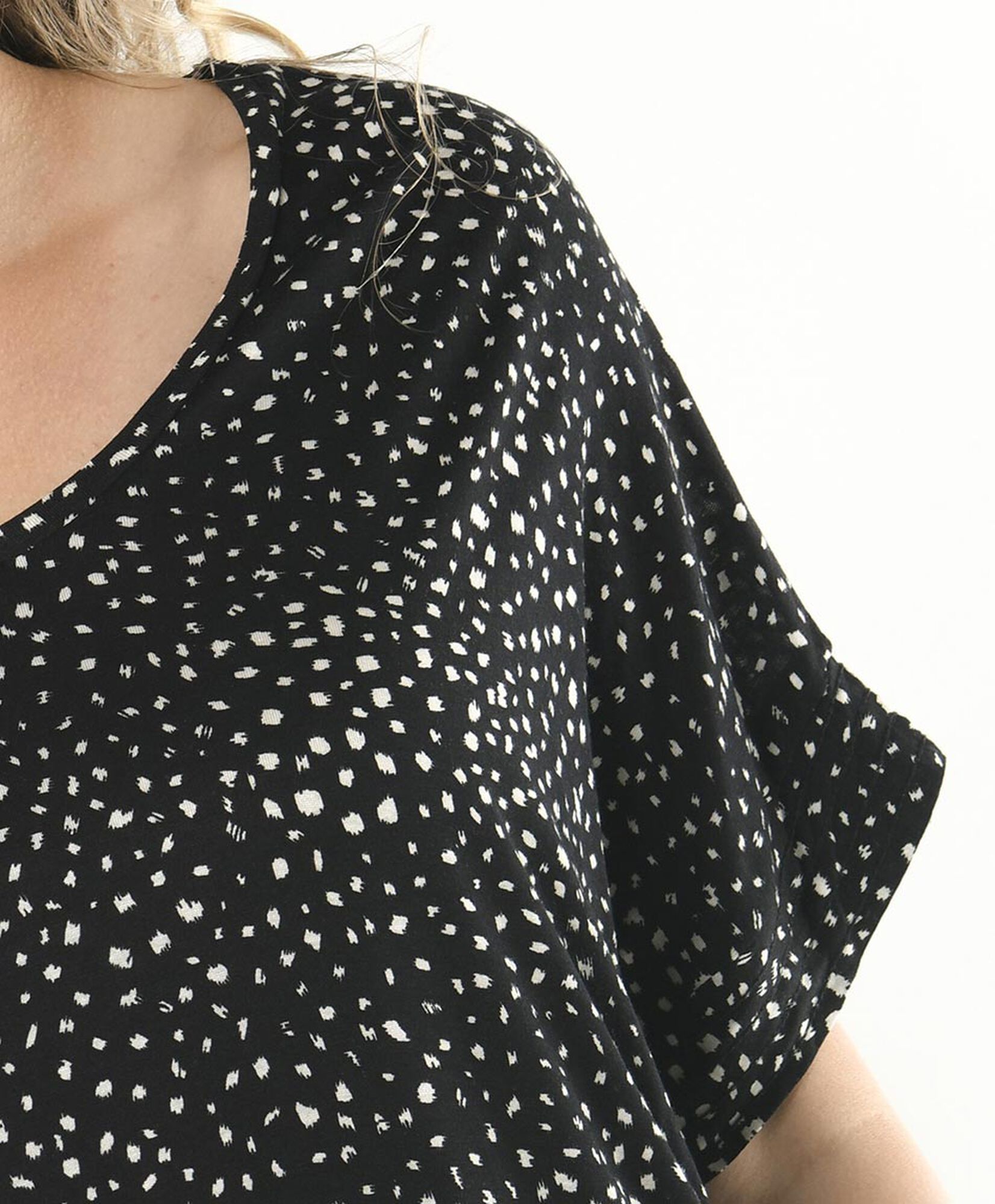Polera mujer print oversize Polera mujer print oversize