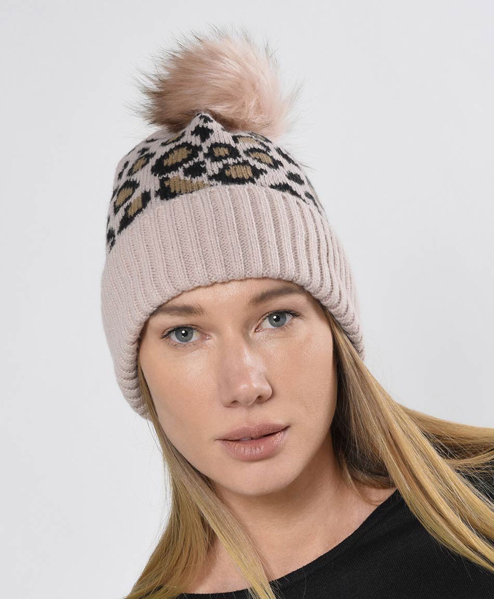 Gorro mujer animal print Gorro mujer animal print