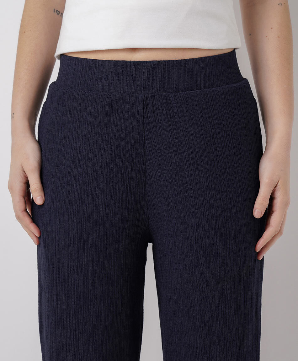 Pantal&oacute;n mujer textura jacquard