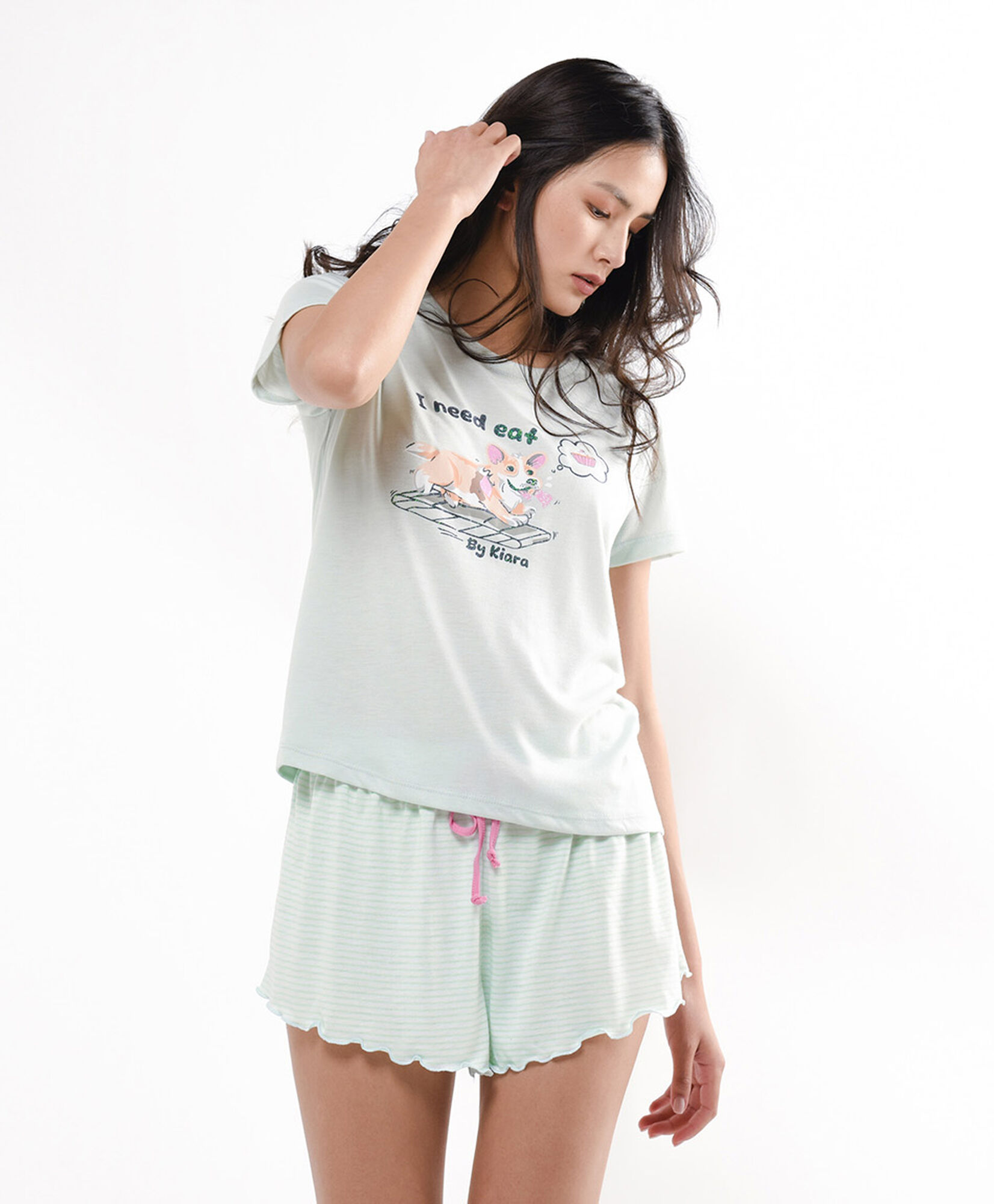 PIJAMA SHORT M/C DOG RAYAS PANT PIJAMA SHORT M/C DOG RAYAS PANT