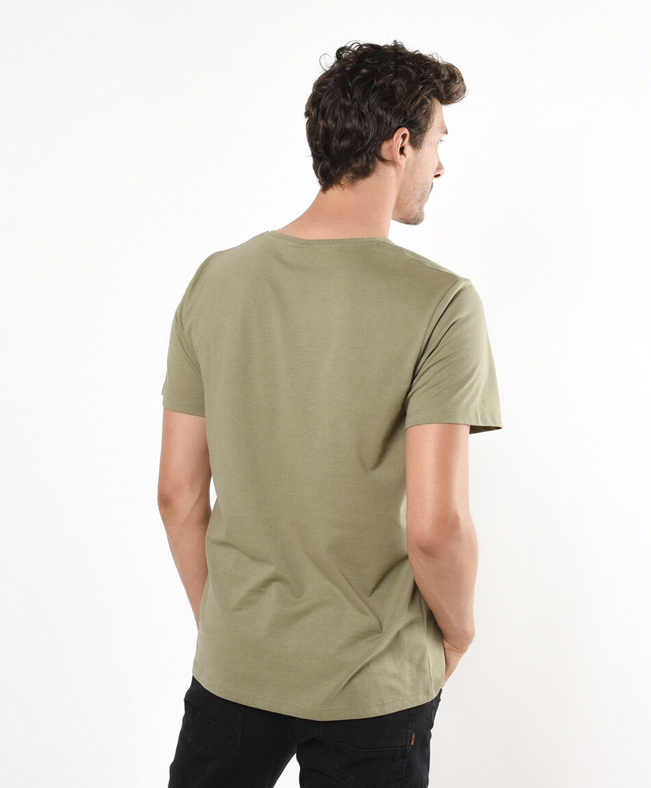 Polera hombre estampada moto