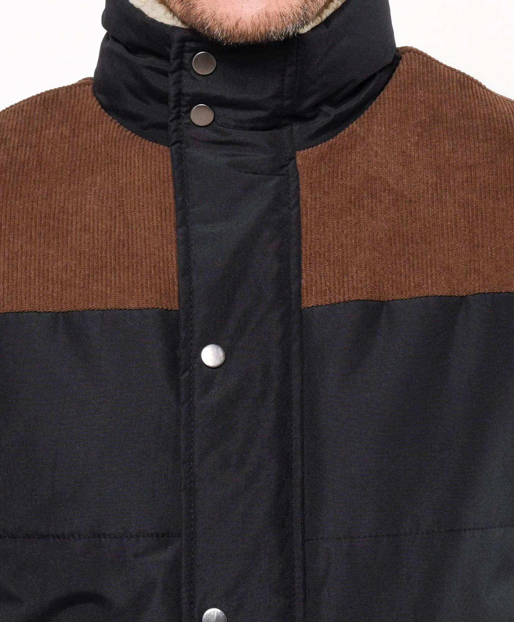 Parka hombre sin mangas mix Parka hombre sin mangas mix