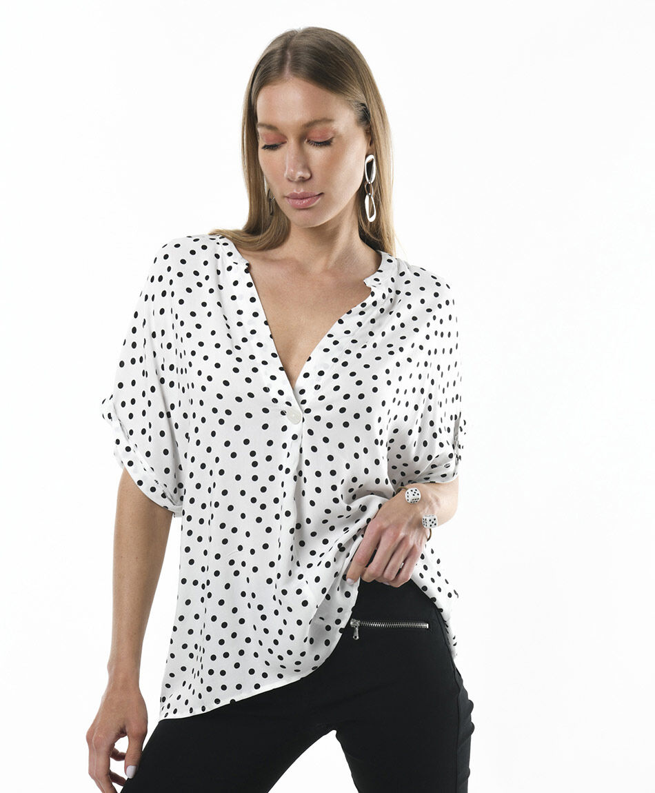 Blusa mujer puntos