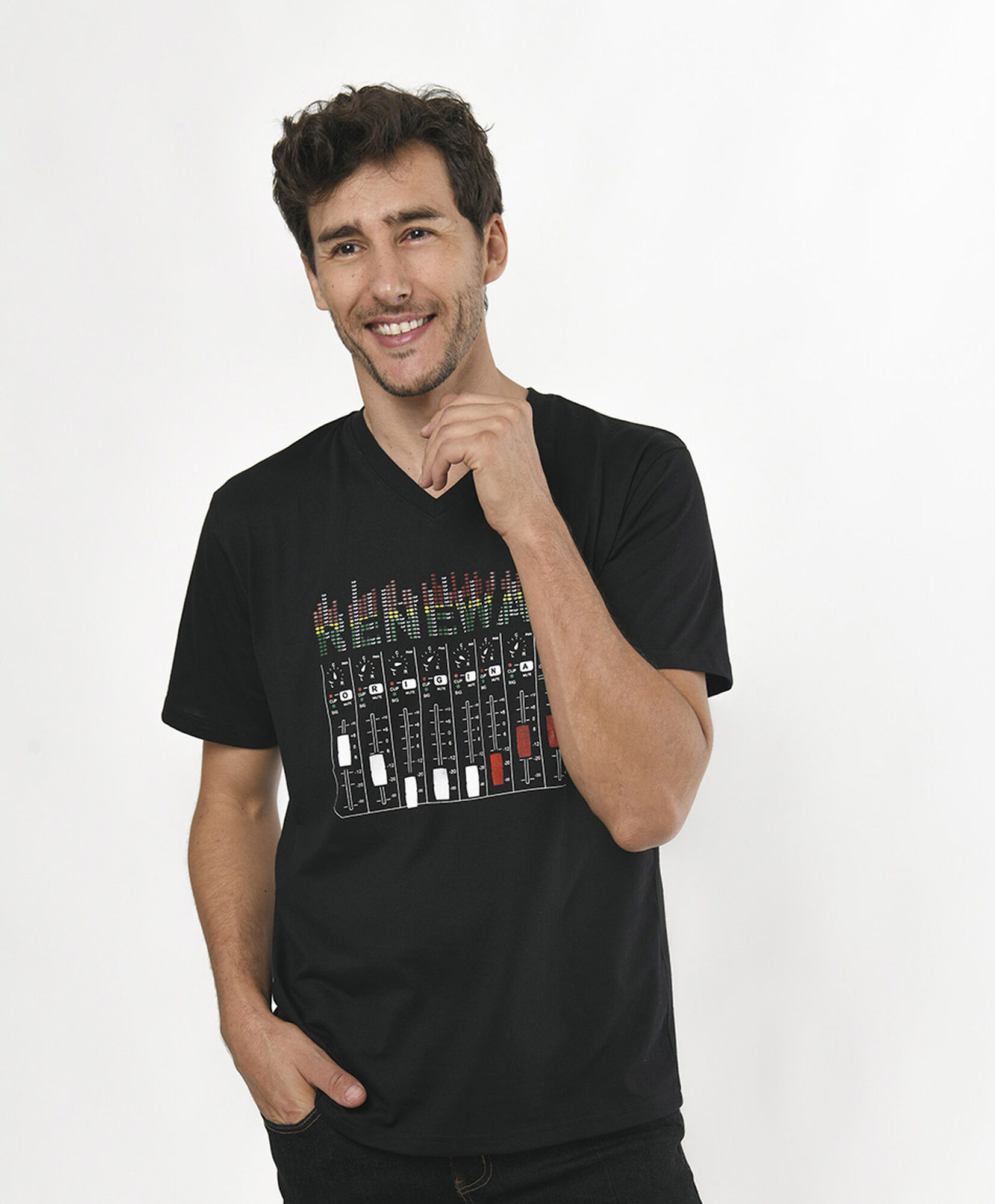 Polera hombre radio Polera hombre radio