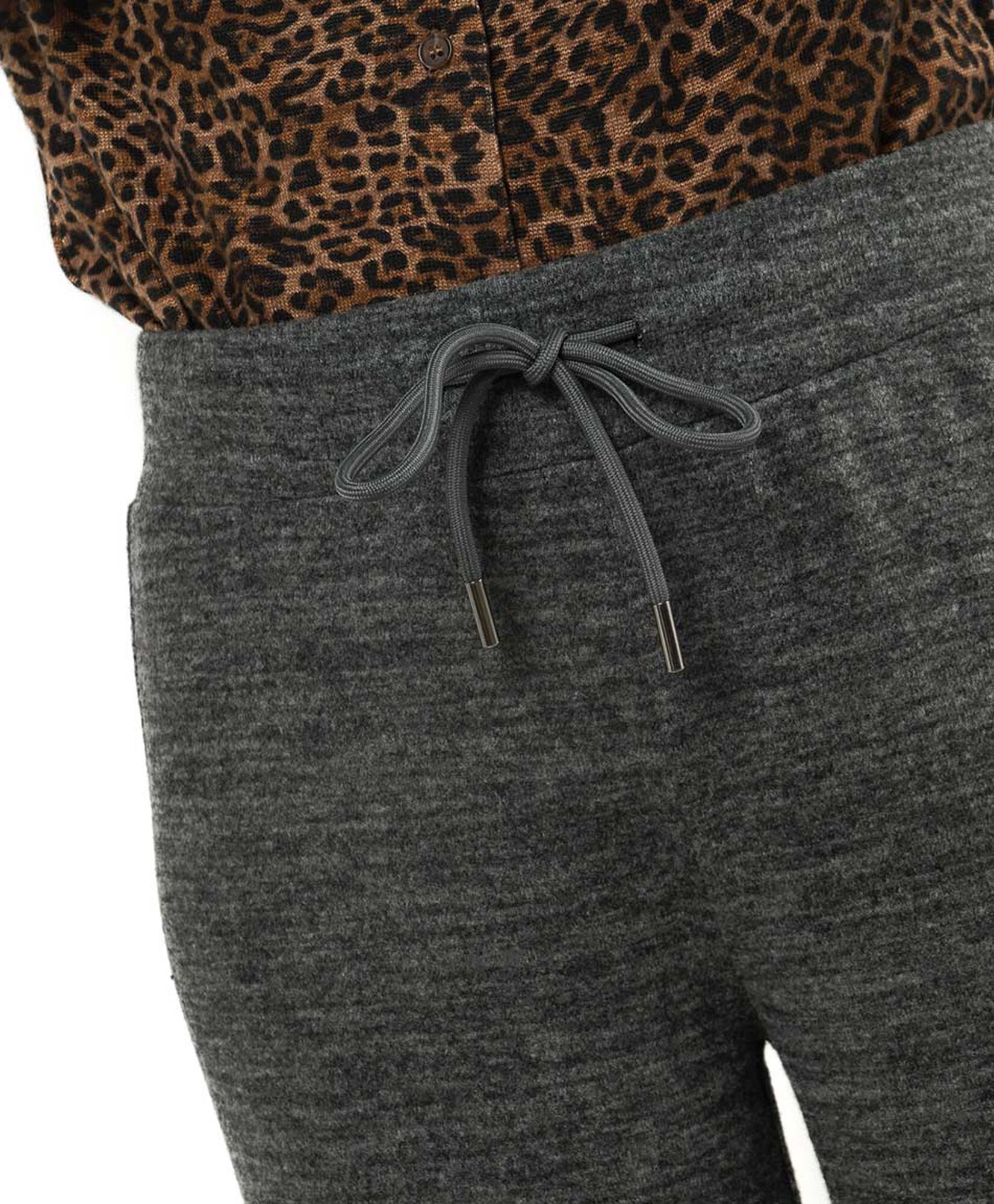 Pantalón mujer jaspeado wide Pantalón mujer jaspeado wide