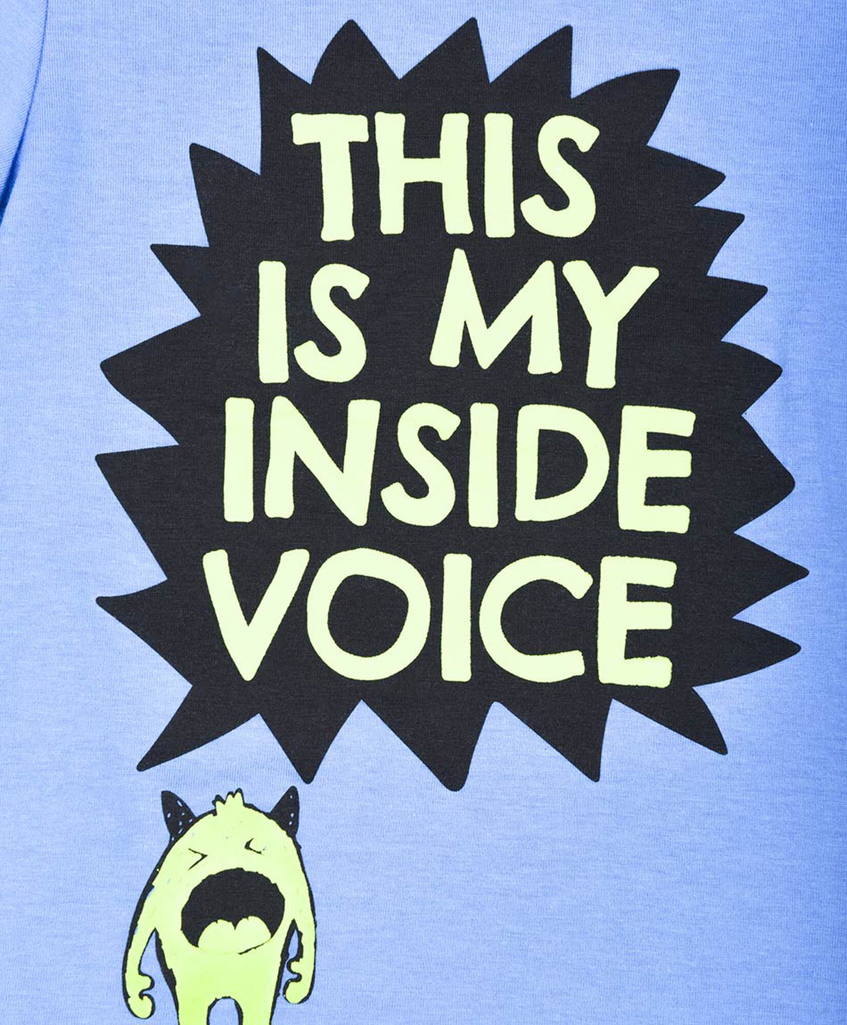 Polera bebé grito monstruo Polera bebé grito monstruo