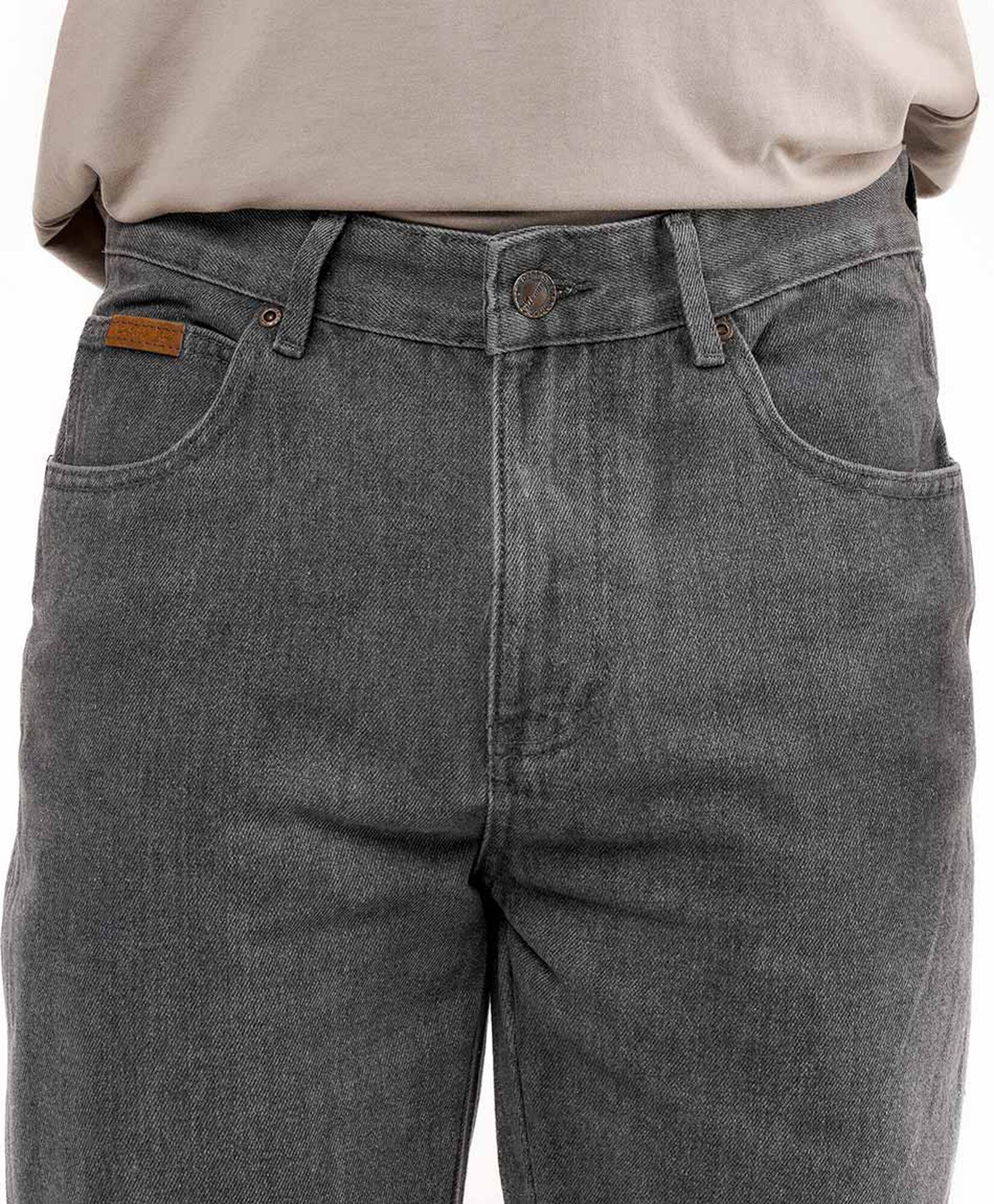Jeans hombre gris recto Jeans hombre gris recto