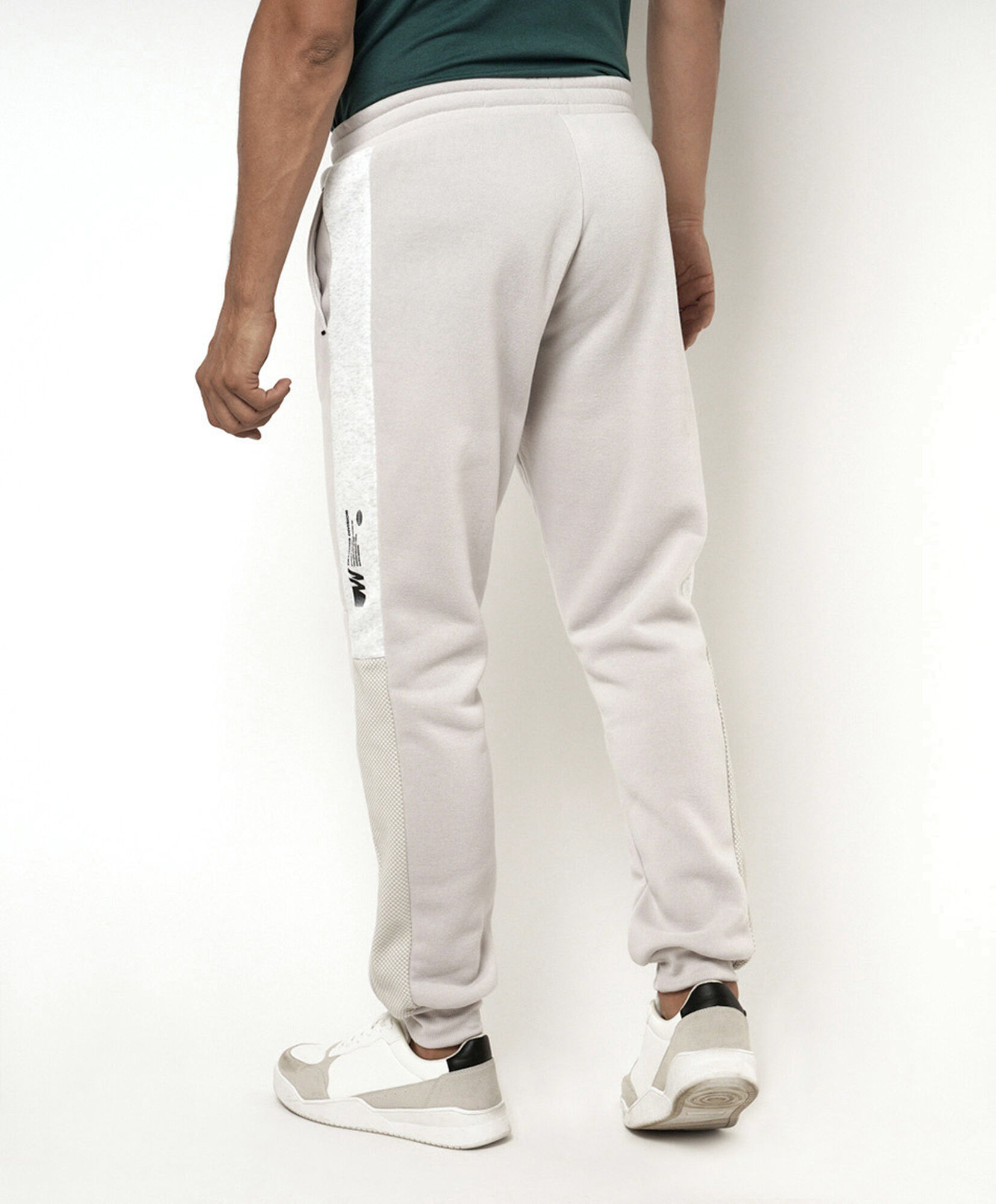 Pantalón deportivo hombre línea blanca lateral Pantalón deportivo hombre línea blanca lateral