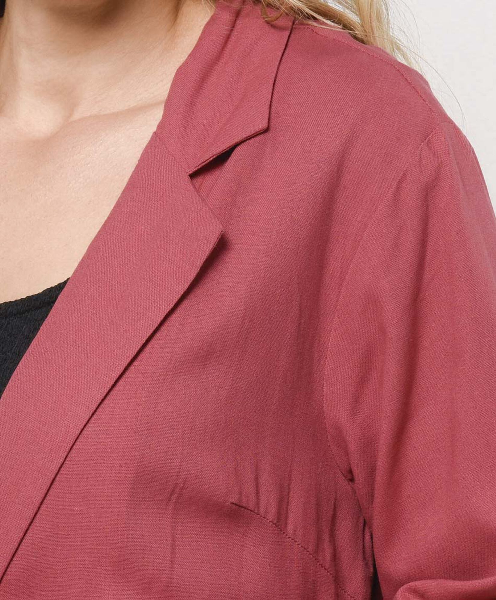 Blazer mujer lino color Blazer mujer lino color