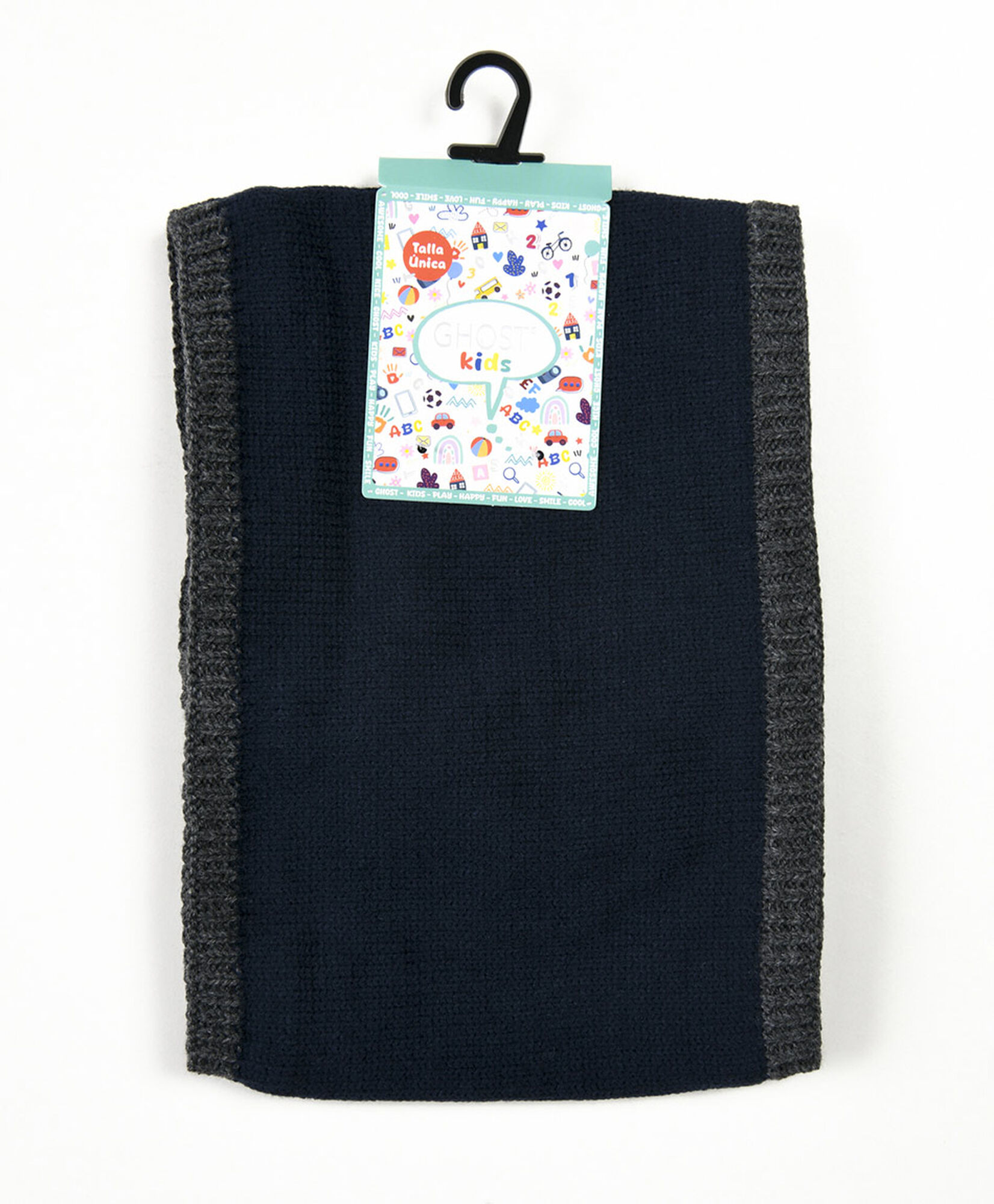 Cuello infantil forrado azul Cuello infantil forrado azul