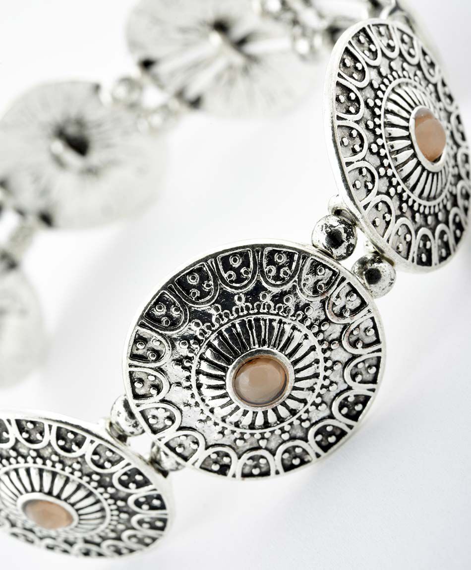Pulsera mujer c&iacute;rculos grandes 1 pieza