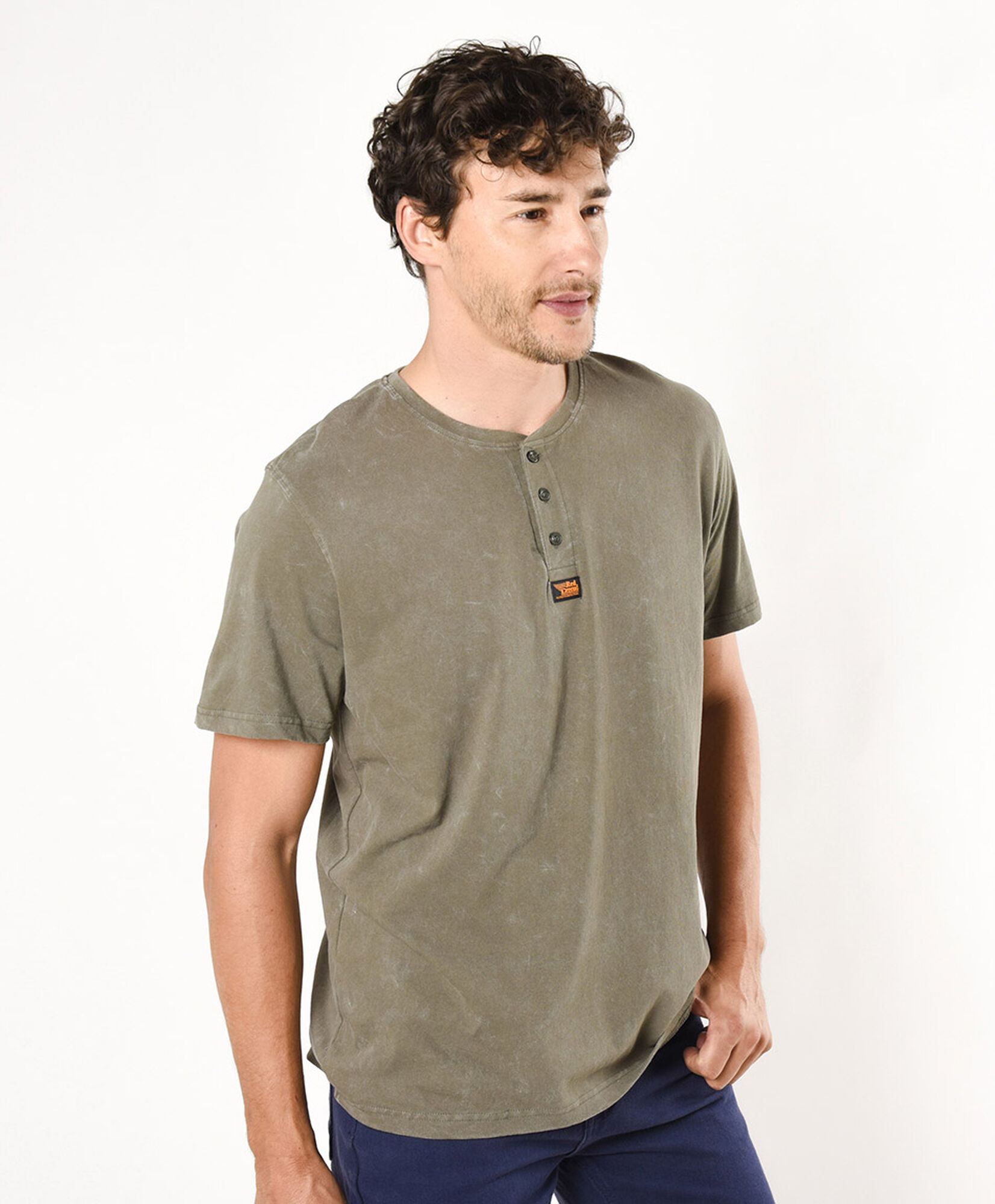 Polera hombre botones Polera hombre botones