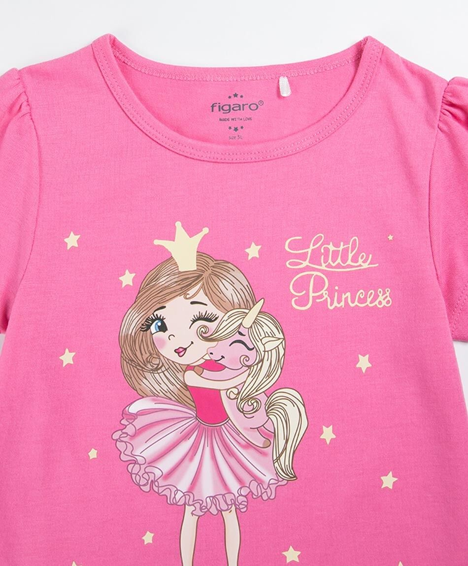 Polera beb&eacute; little princess