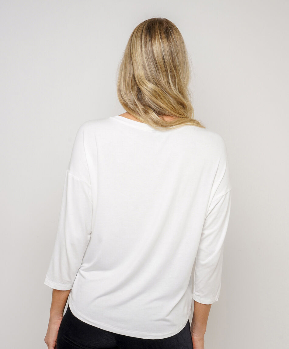 Polera mujer c&iacute;rculos gold