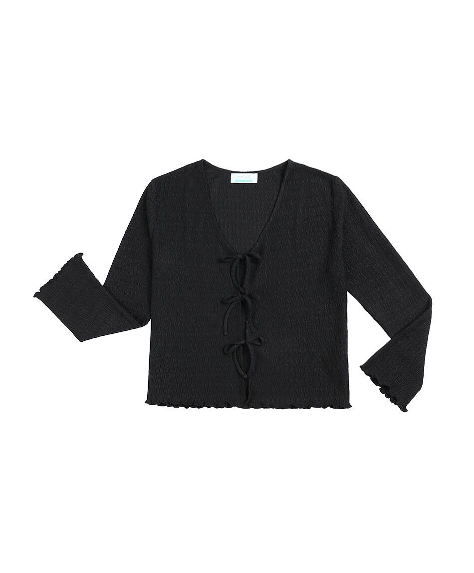 Polera ni&ntilde;a estilo  chaleco