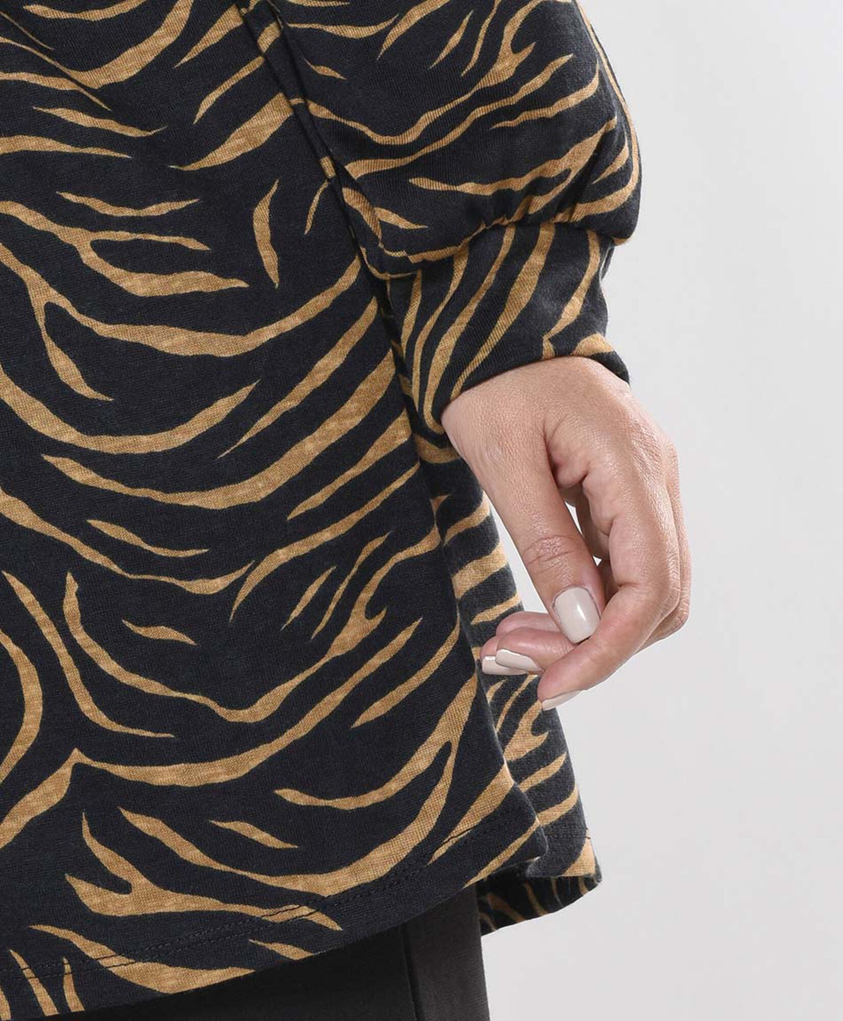 Tapado mujer animal print Tapado mujer animal print