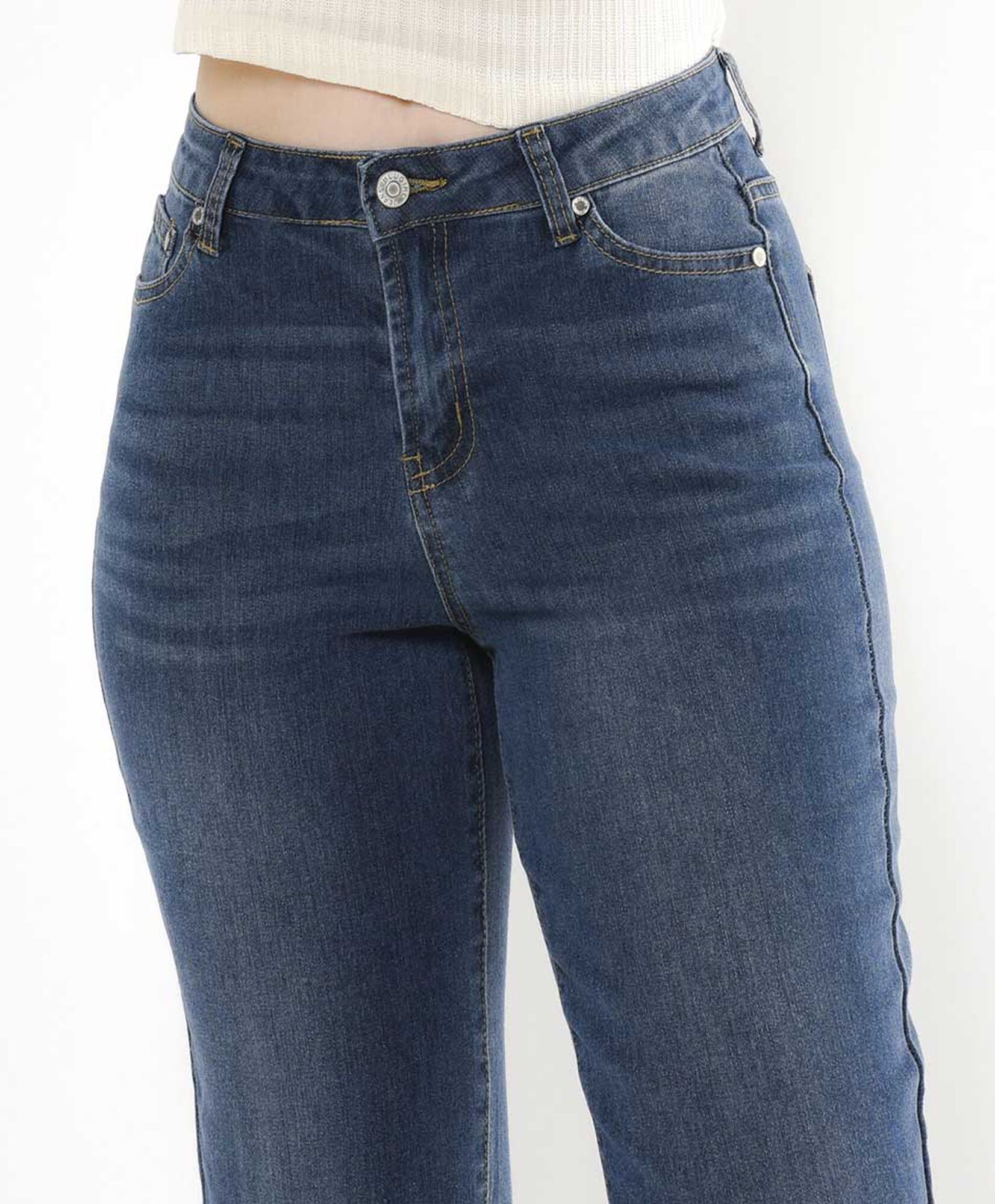 Jeans mujer basta doblada Jeans mujer basta doblada