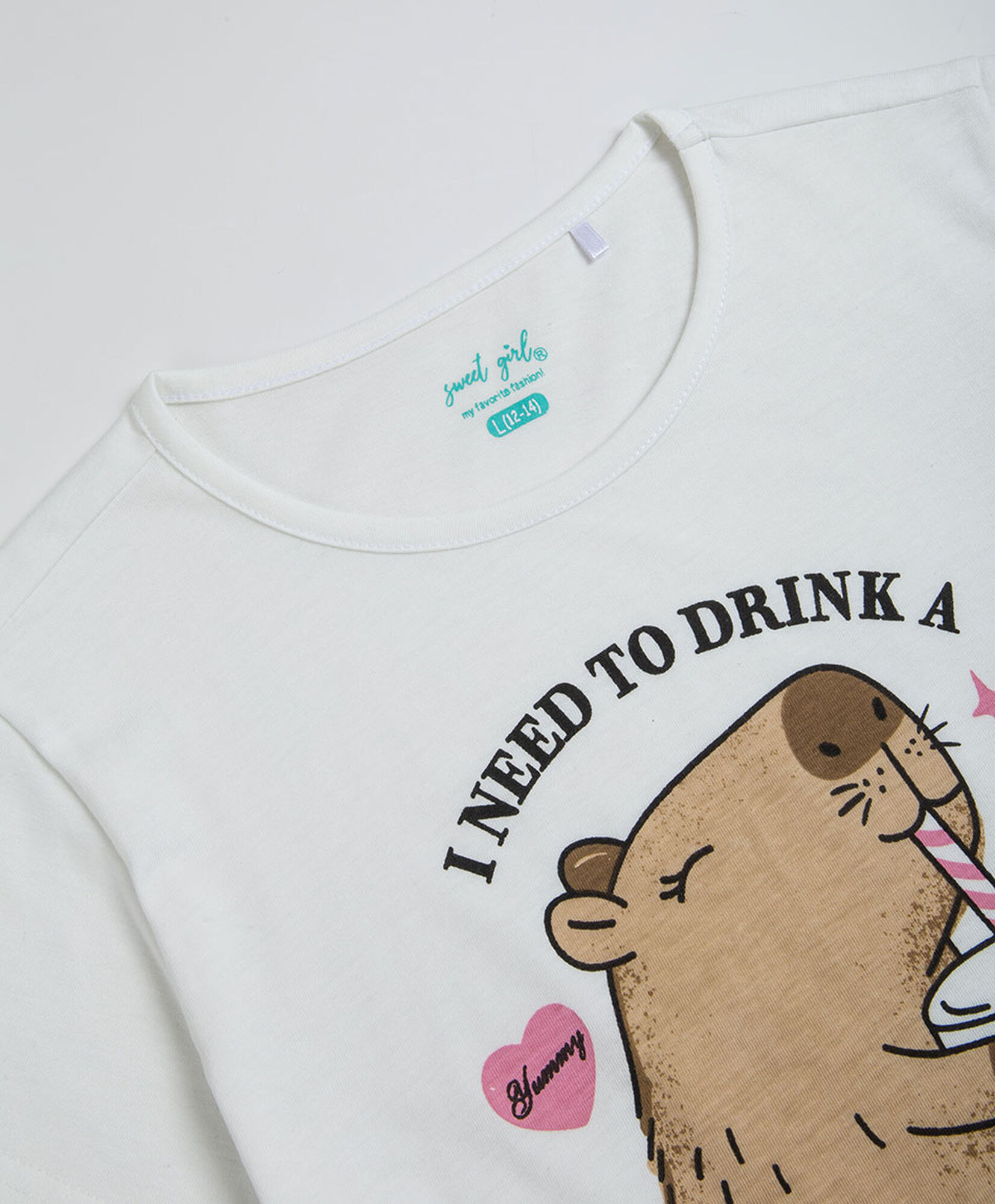 Polera niña capibara Polera niña capibara