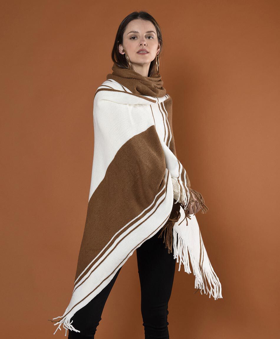 Poncho rayas