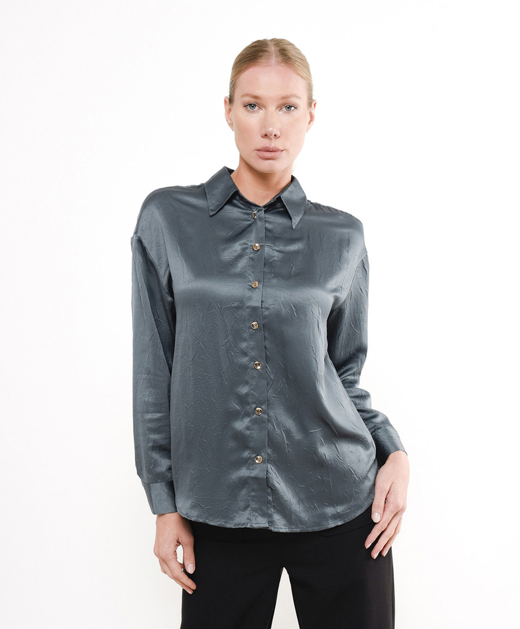 Blusa mujer satinada Blusa mujer satinada