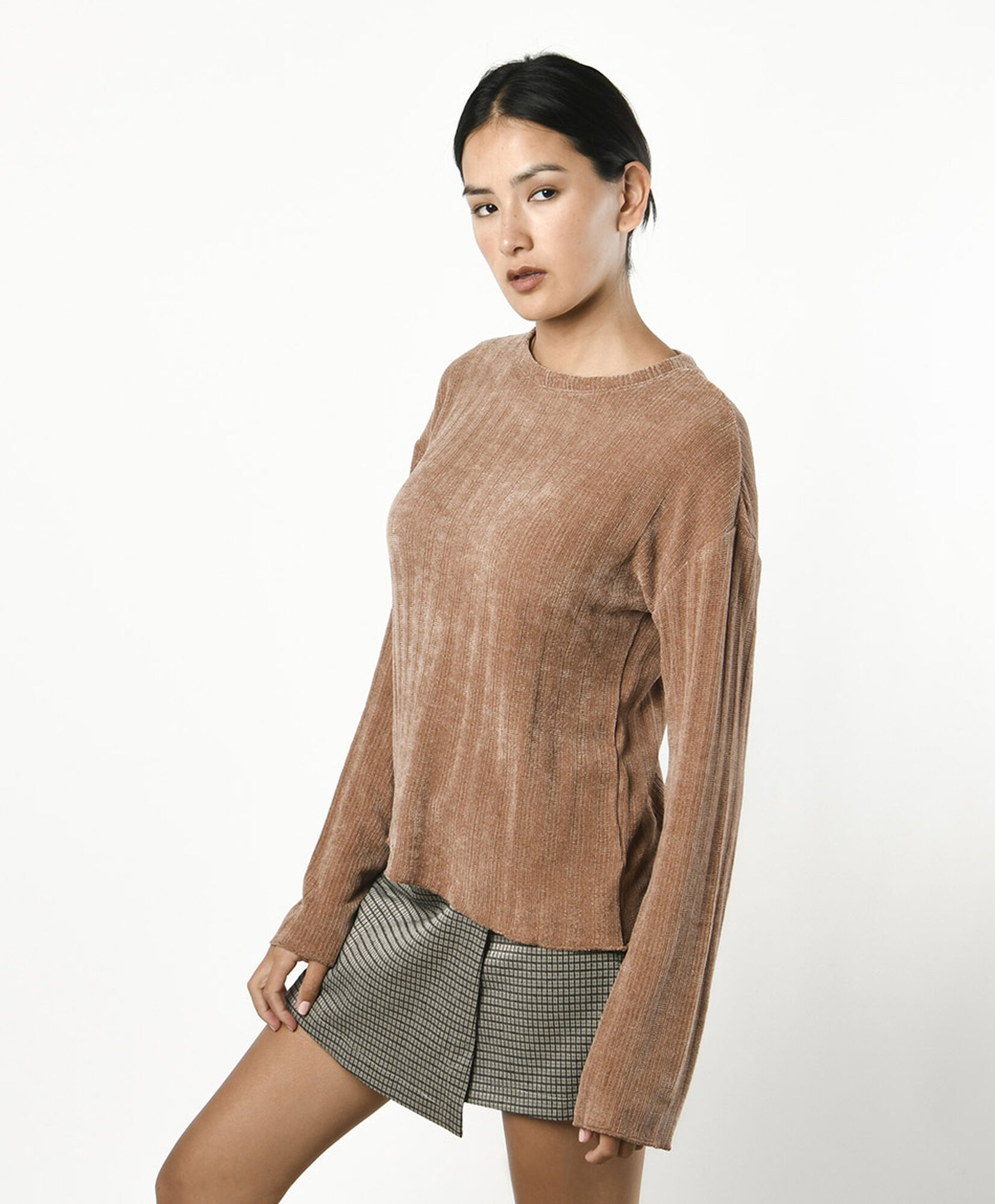 Sweater mujer textura líneas Sweater mujer textura líneas