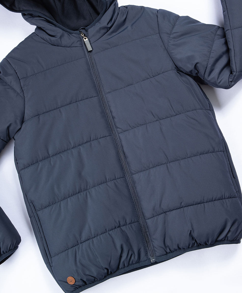 Parka escolar con capucha