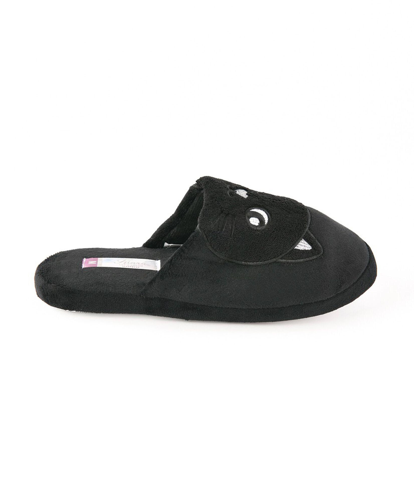 Pantufla mujer gatito negro Pantufla mujer gatito negro