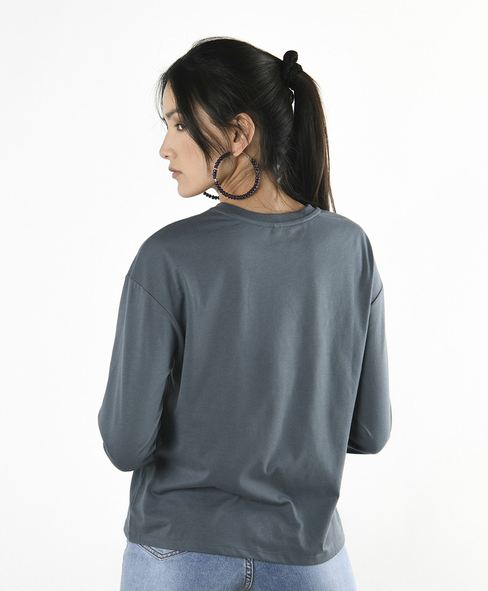Polera mujer estampado day night Polera mujer estampado day night