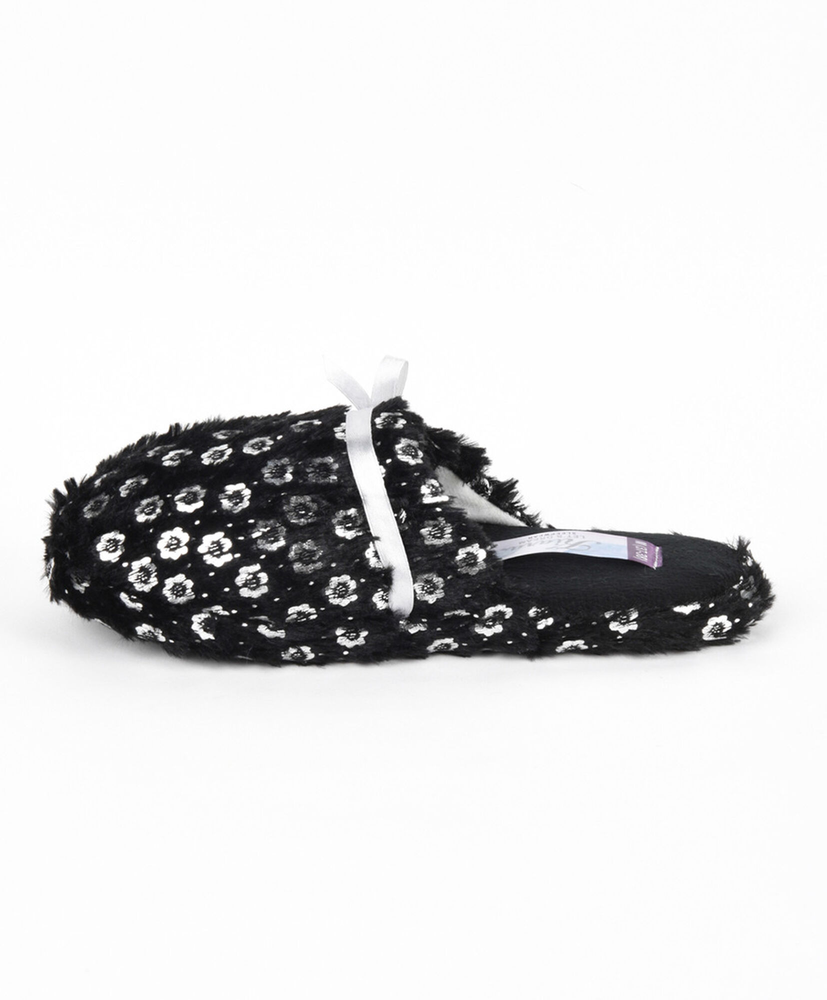 Pantufla mujer lazo y brillos Pantufla mujer lazo y brillos
