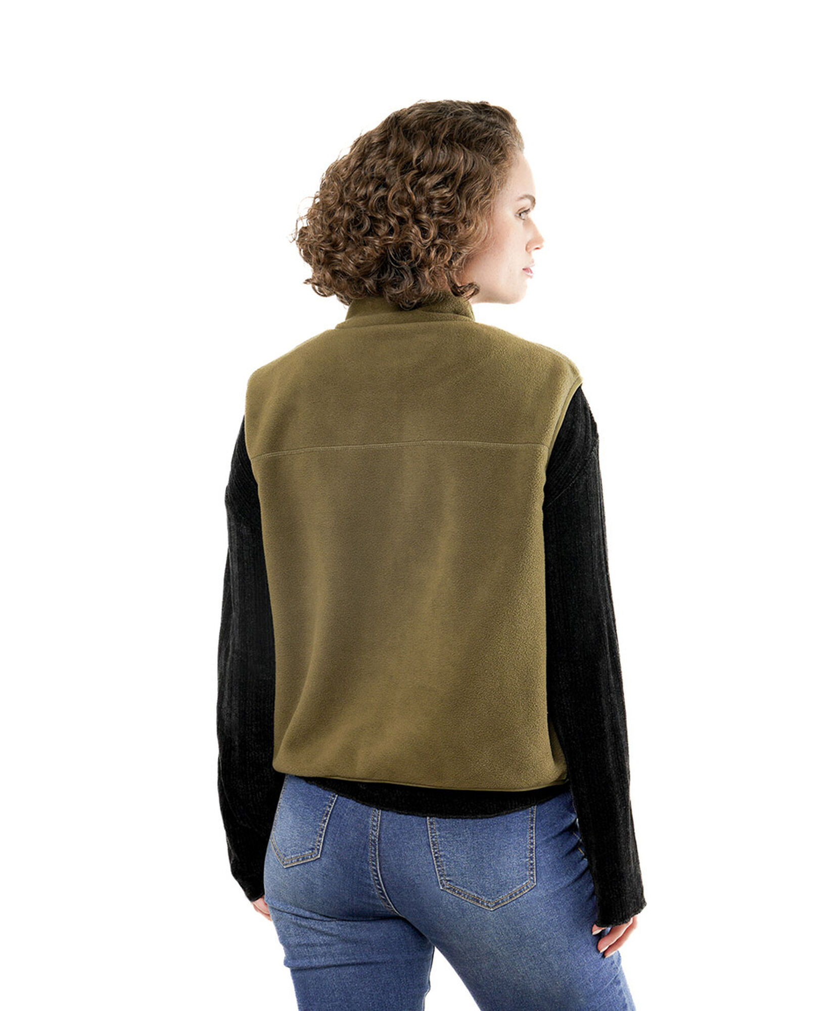 Polar mujer sin mangas liso Polar mujer sin mangas liso